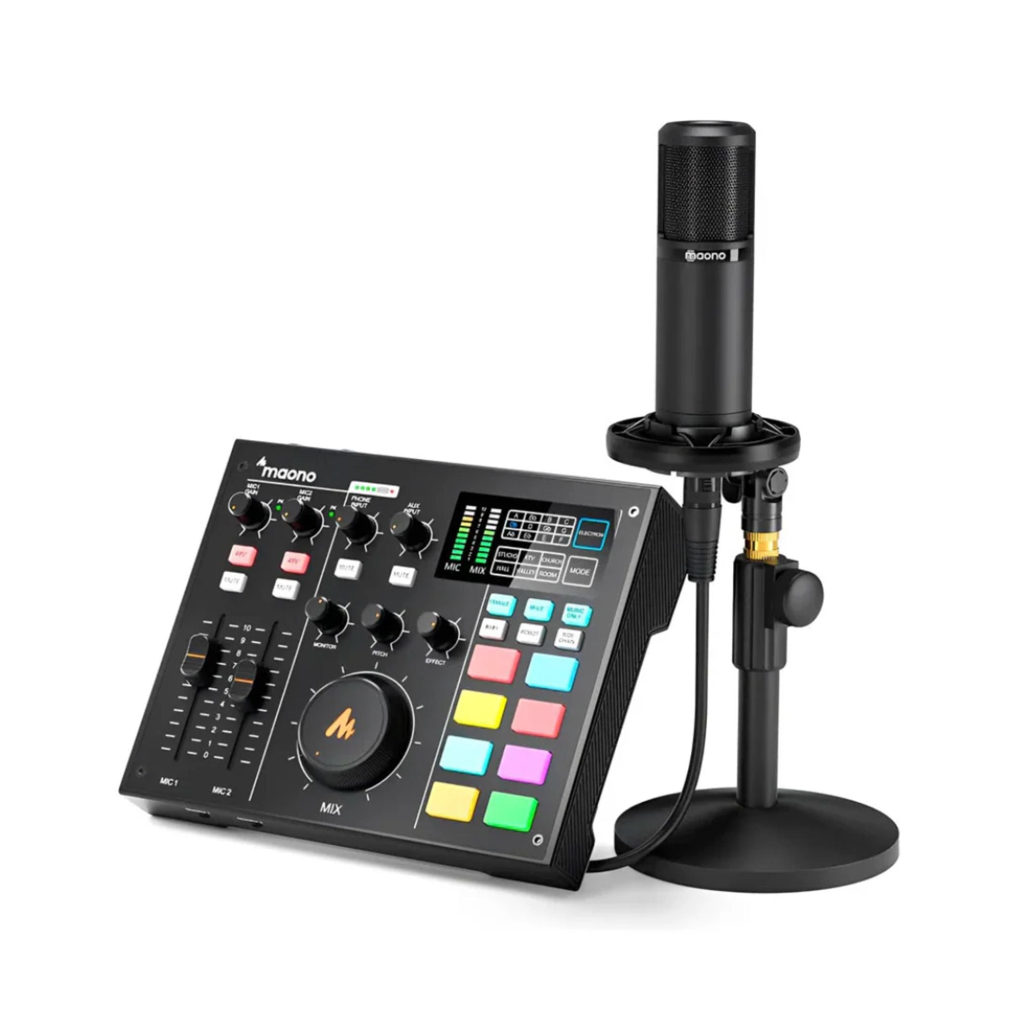Set Micrófono - Interfaz MAONO AU-AM100-K1