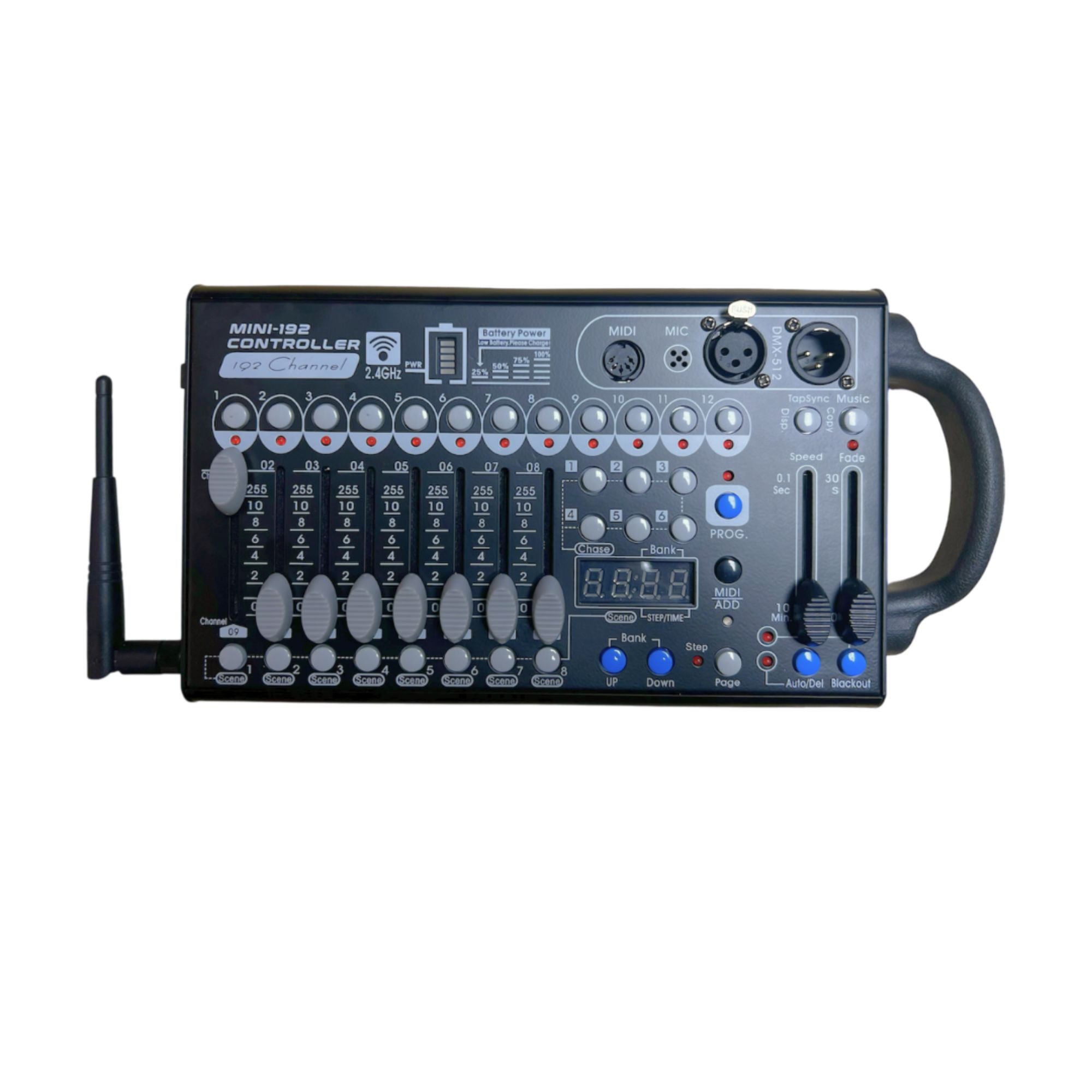 Controlador DMX 192 CH VLTG Full Wireless
