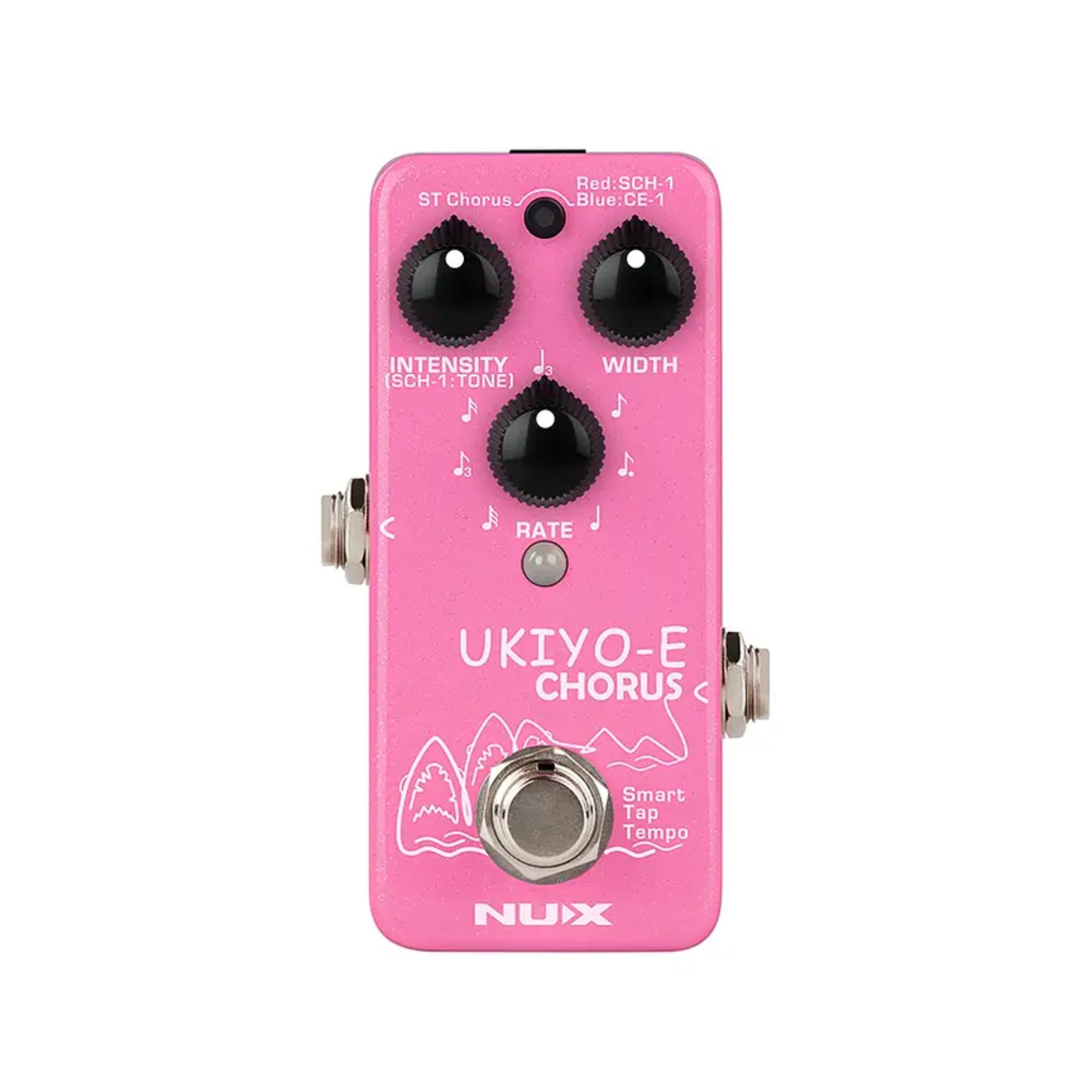 Pedal Efecto Mini Chorus UKIYO-E Nux NCH-4
