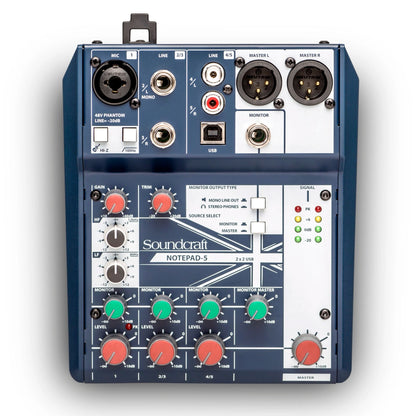 Mixer Soundcraft NOTEPAD 5FX