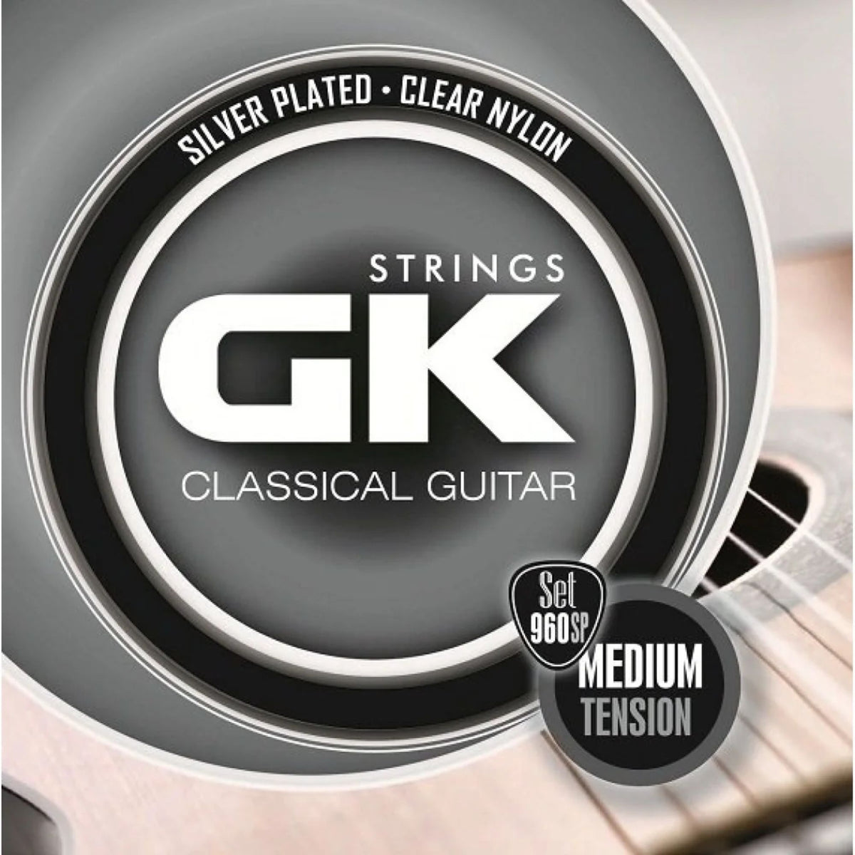 Set de Cuerdas Guitarra Clásica GK Silver 960SP