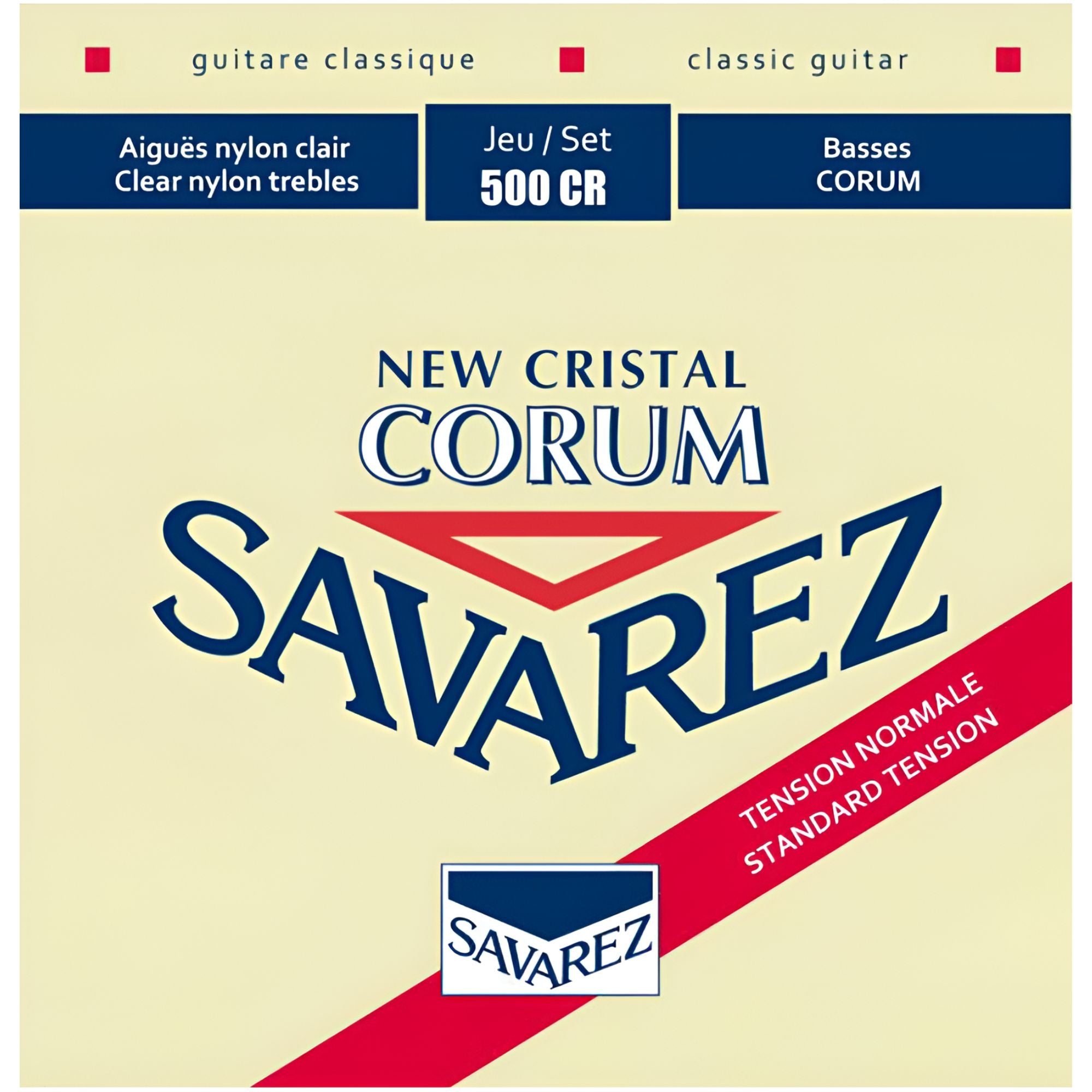 Set de Cuerdas Guitarra Clásica Savarez CORUM 500CR