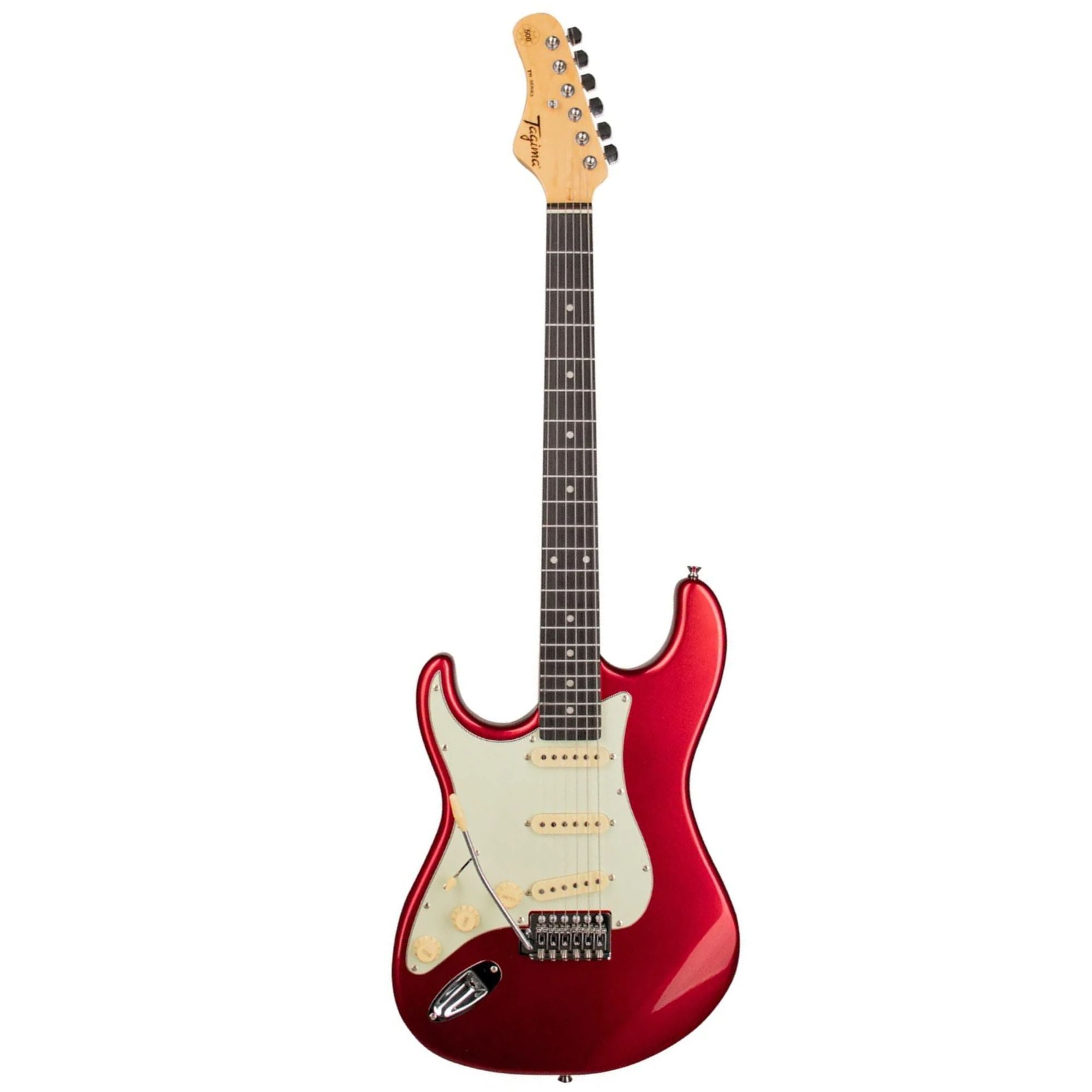 Guitarra Eléctrica Tagima TG-500 LH CA D/MG LEFT HAN CANDY APPLE