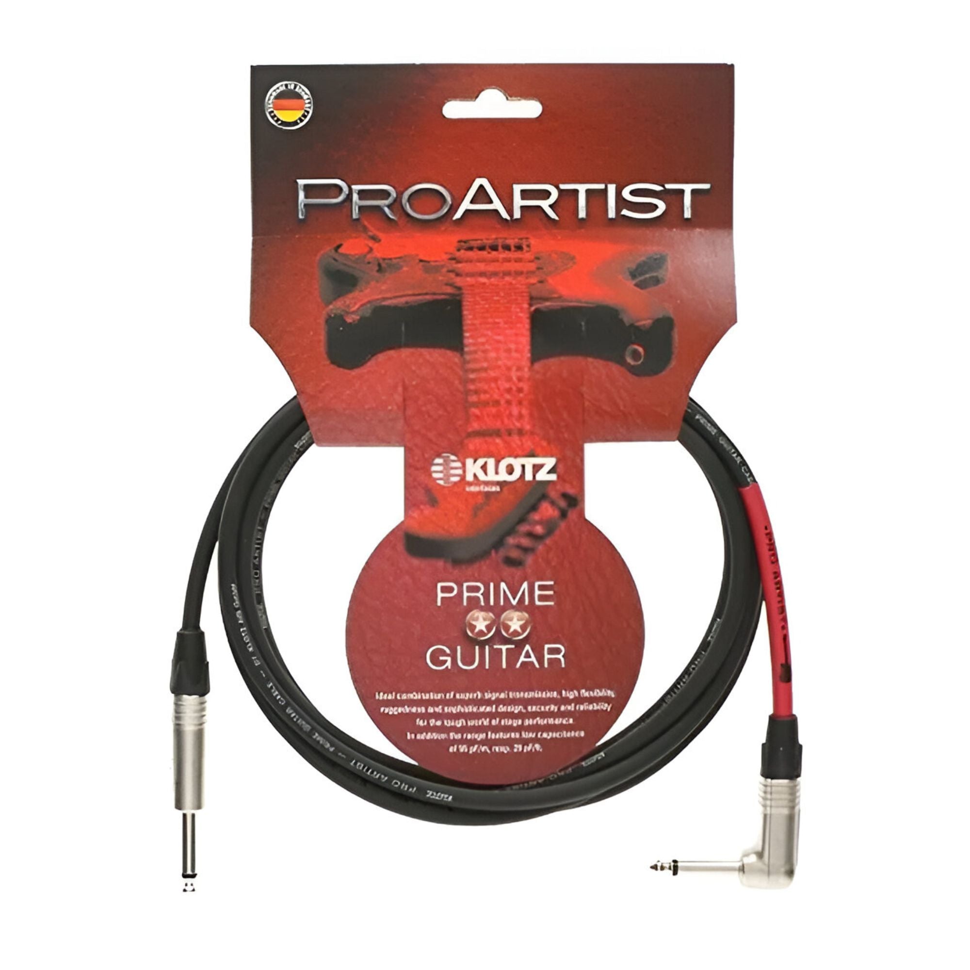 Cable de Instrumento Plug Plug 6 Mts Klotz PRON060PR