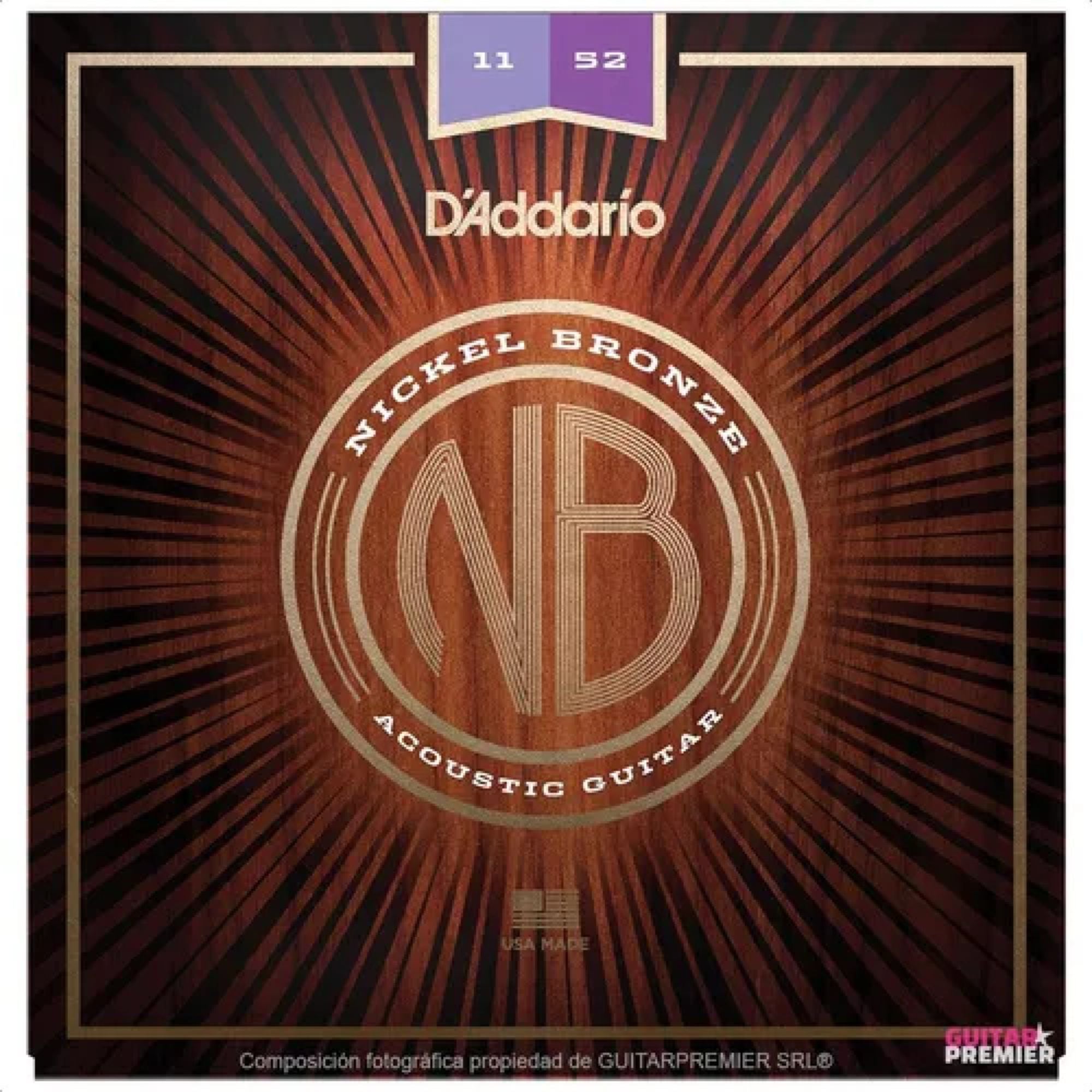 Set de Cuerdas Guitarra Acústica D"Addario NB-1152