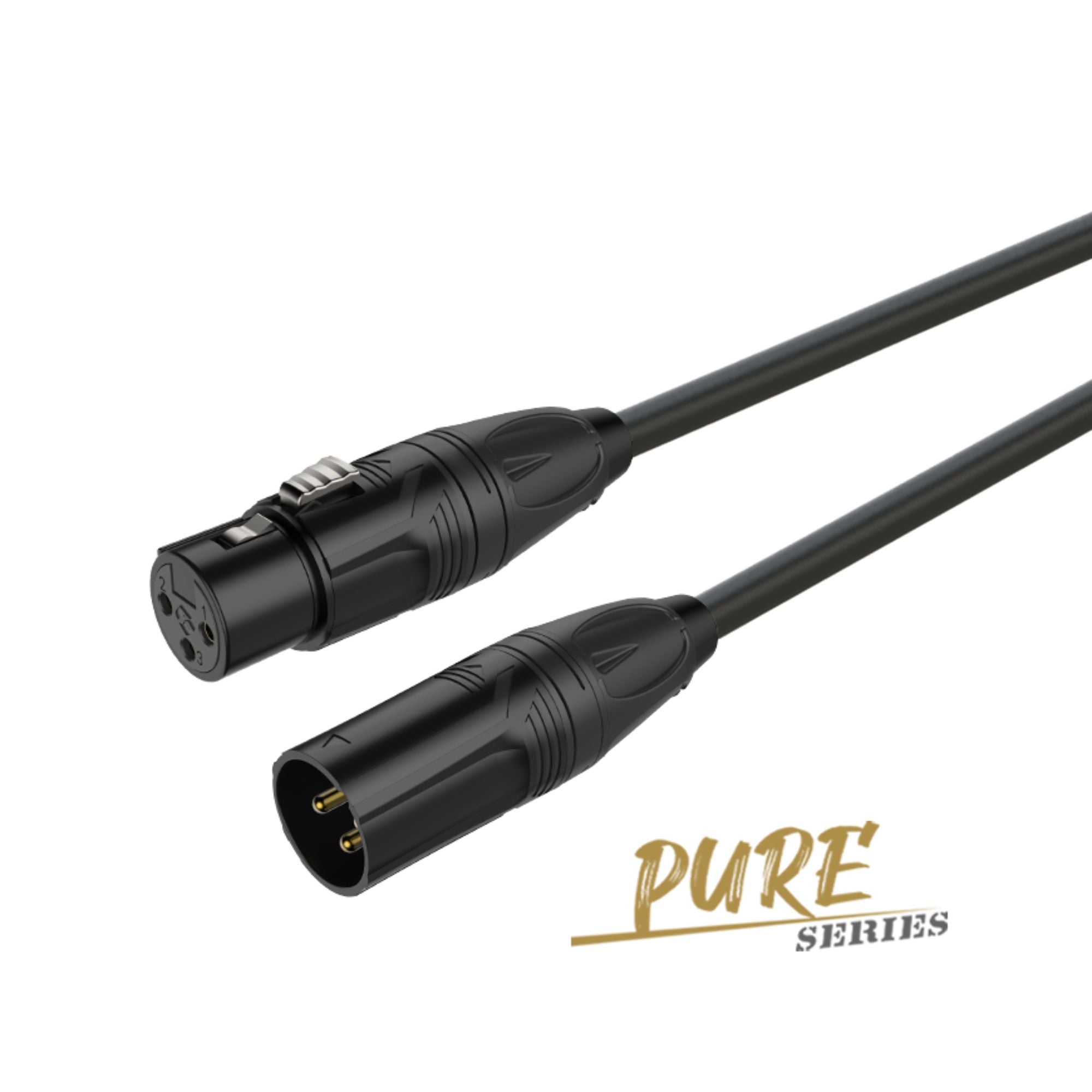 Cable de Micrófono XLR - XLR 10M Roxtone Pure
