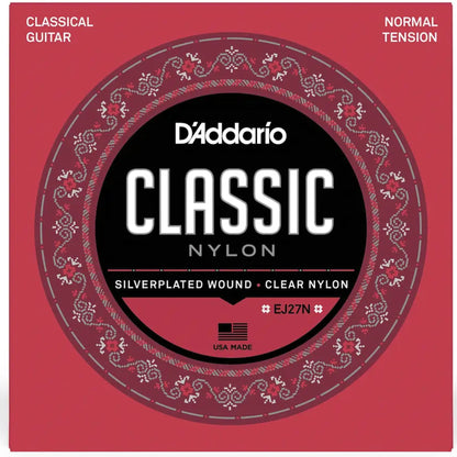 Set de Cuerdas Guitarra Clásica D”Addario EJ27N
