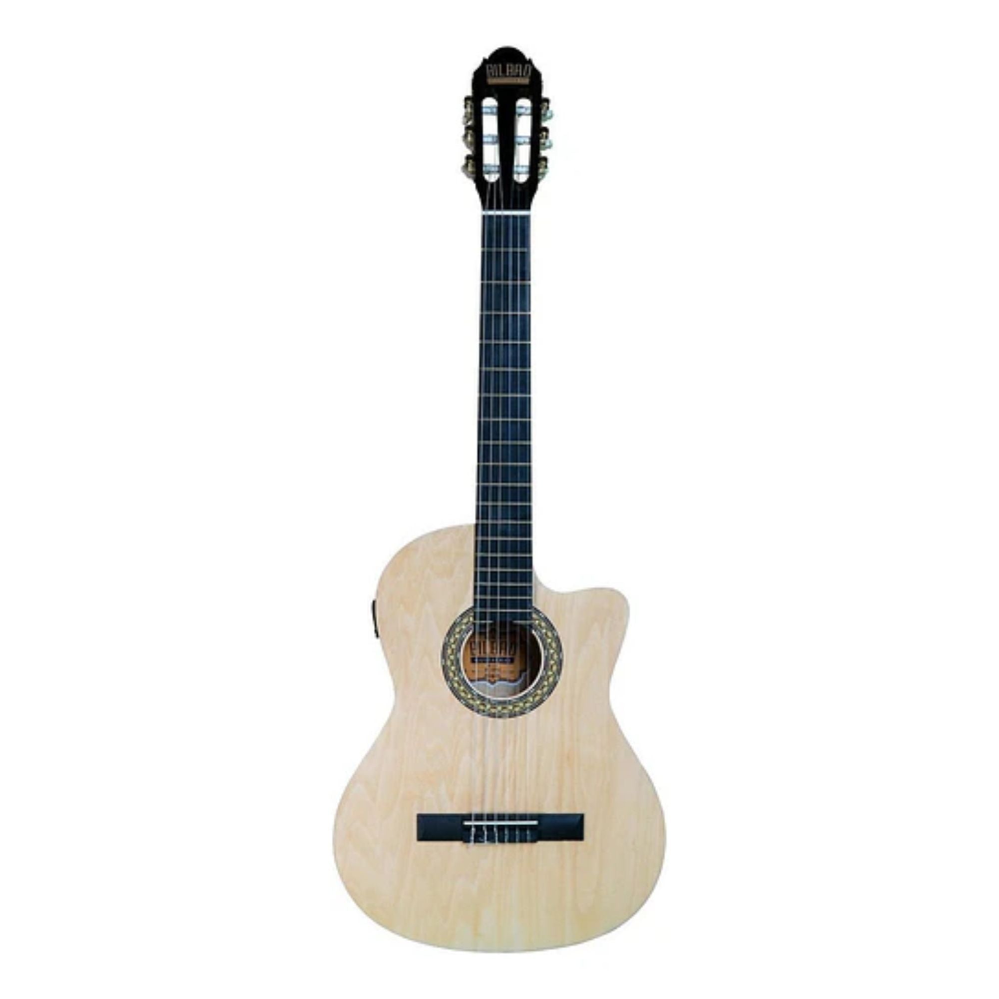 Guitarra E/A Nylon Bilbao BIL-600 CE NT