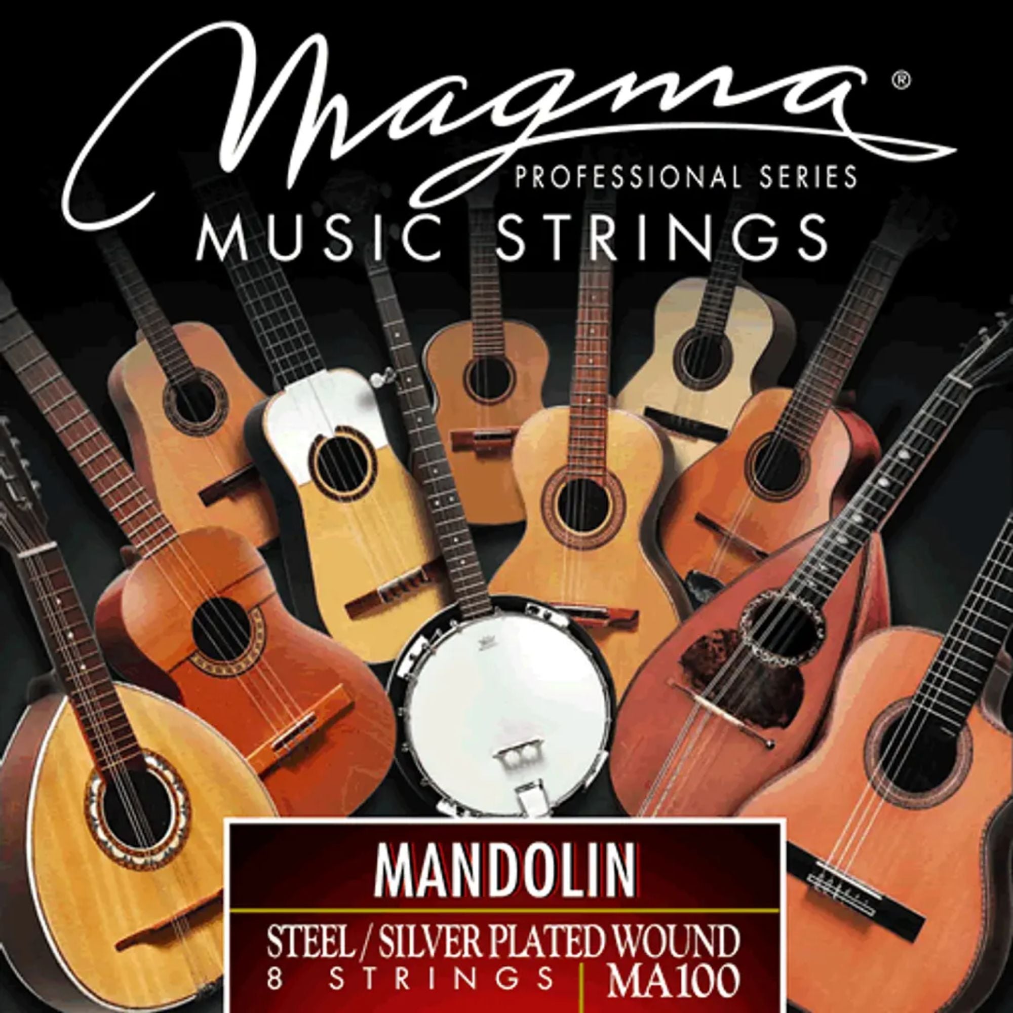 Set de Cuerdas Mandolina Magma 8C MA100