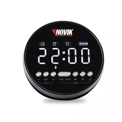 Parlante Reloj Digital Alarma Novik BT AION