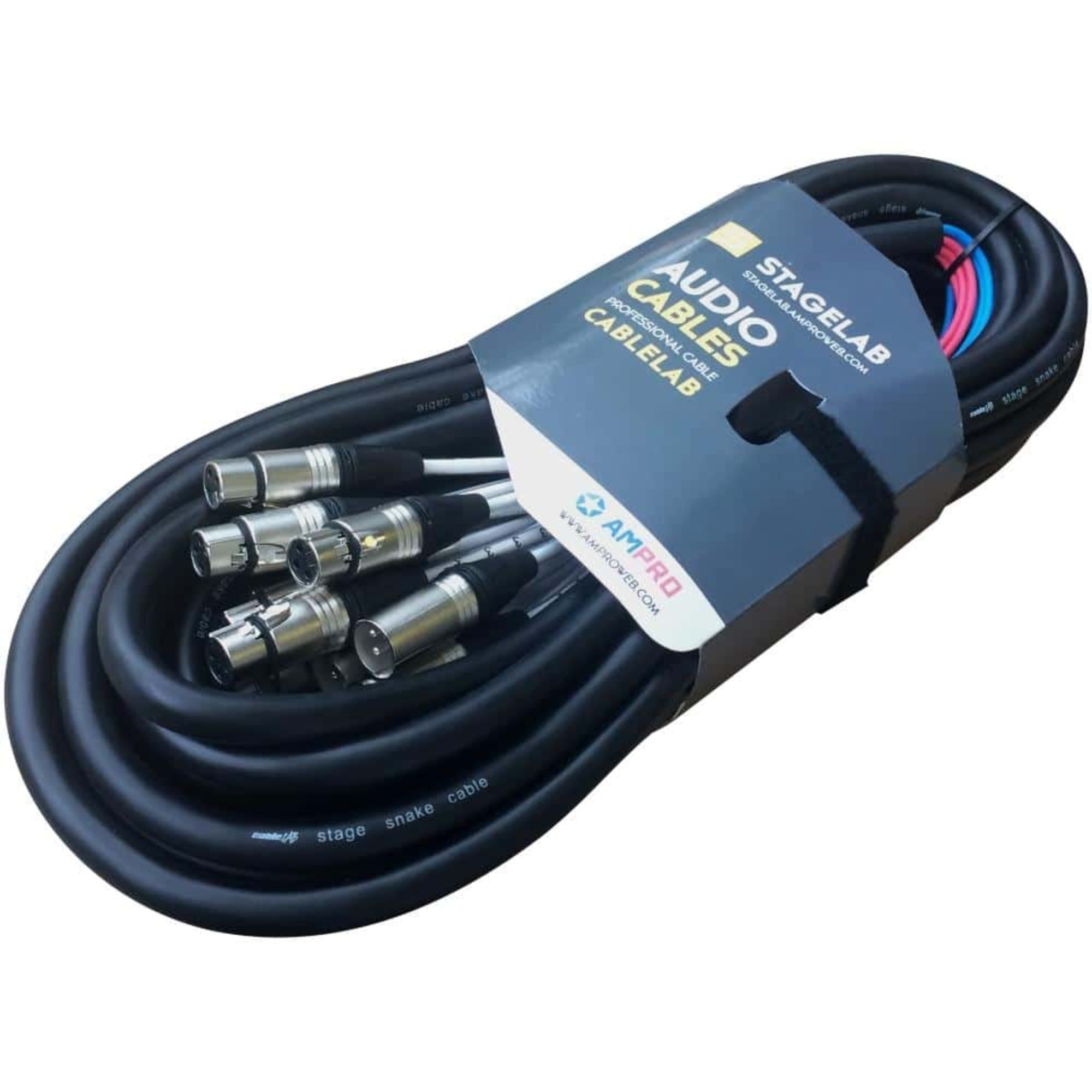 Cable Multipar Remota 8 Canales 15 Mts. Stagelab CLSN-8XMXF15