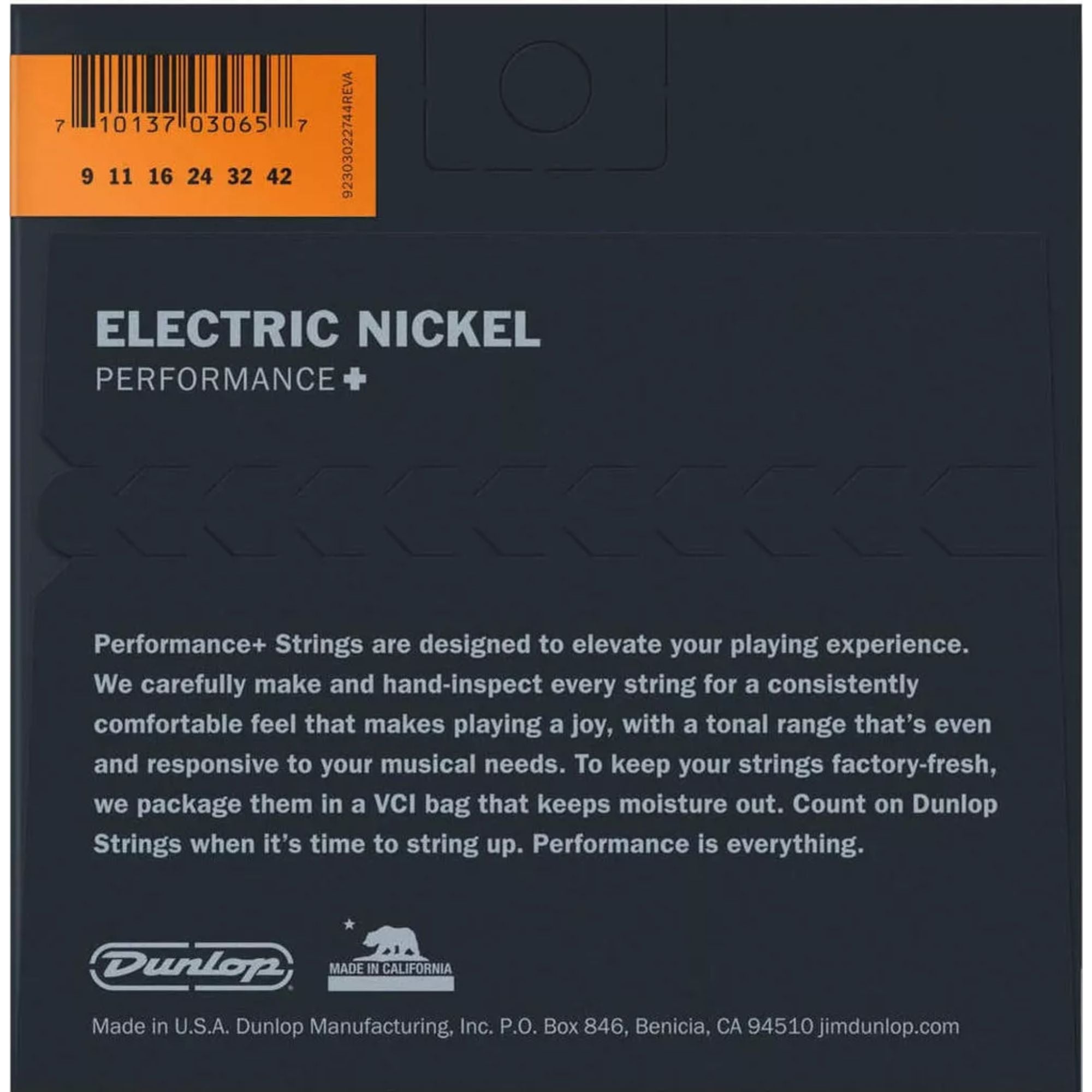 Set de Cuerdas Guitarra Eléctrica Dunlop DEN0942