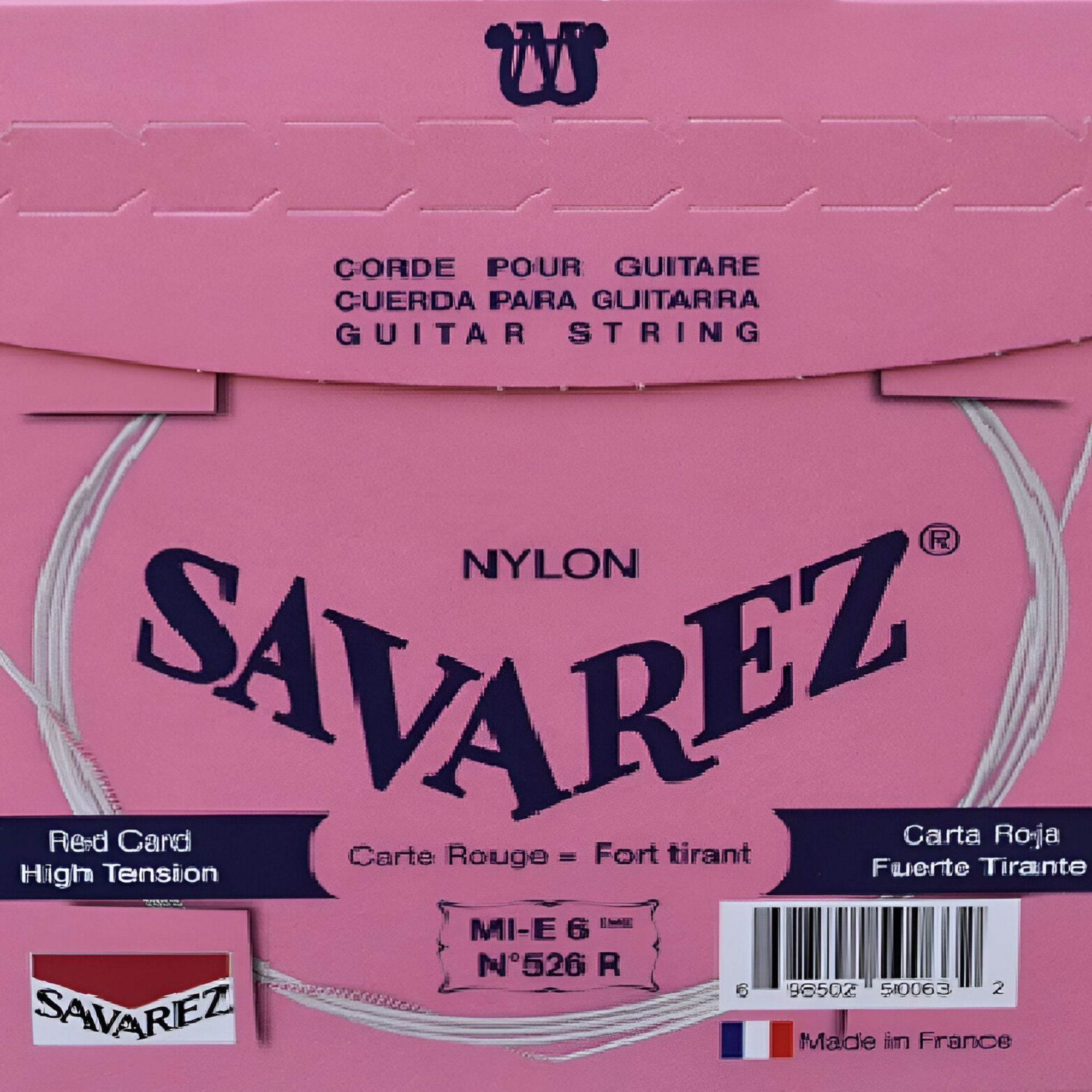 Set de Cuerdas Guitarra Clásica Entorchadas Savarez 520P1