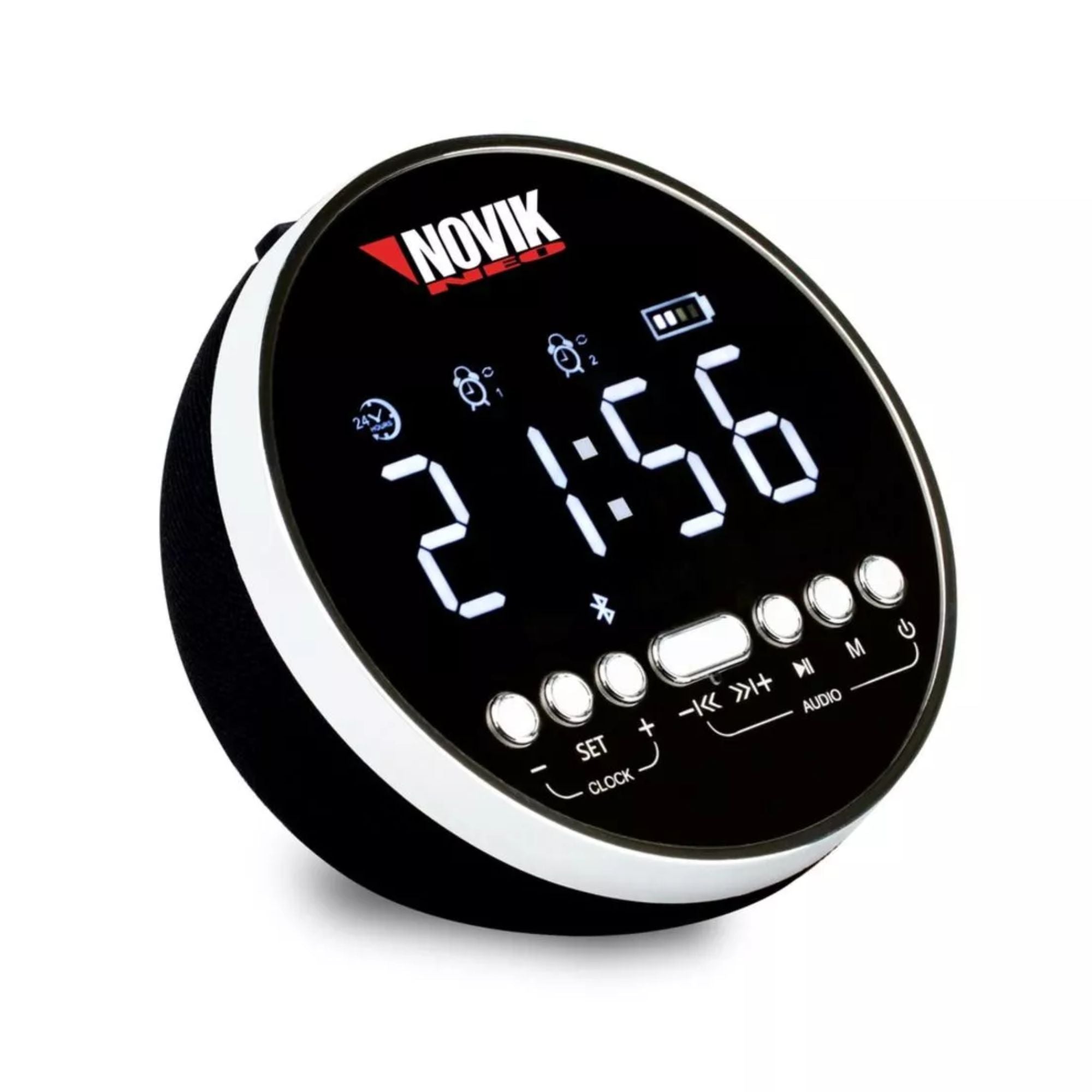 Parlante Reloj Digital Alarma Novik BT AION