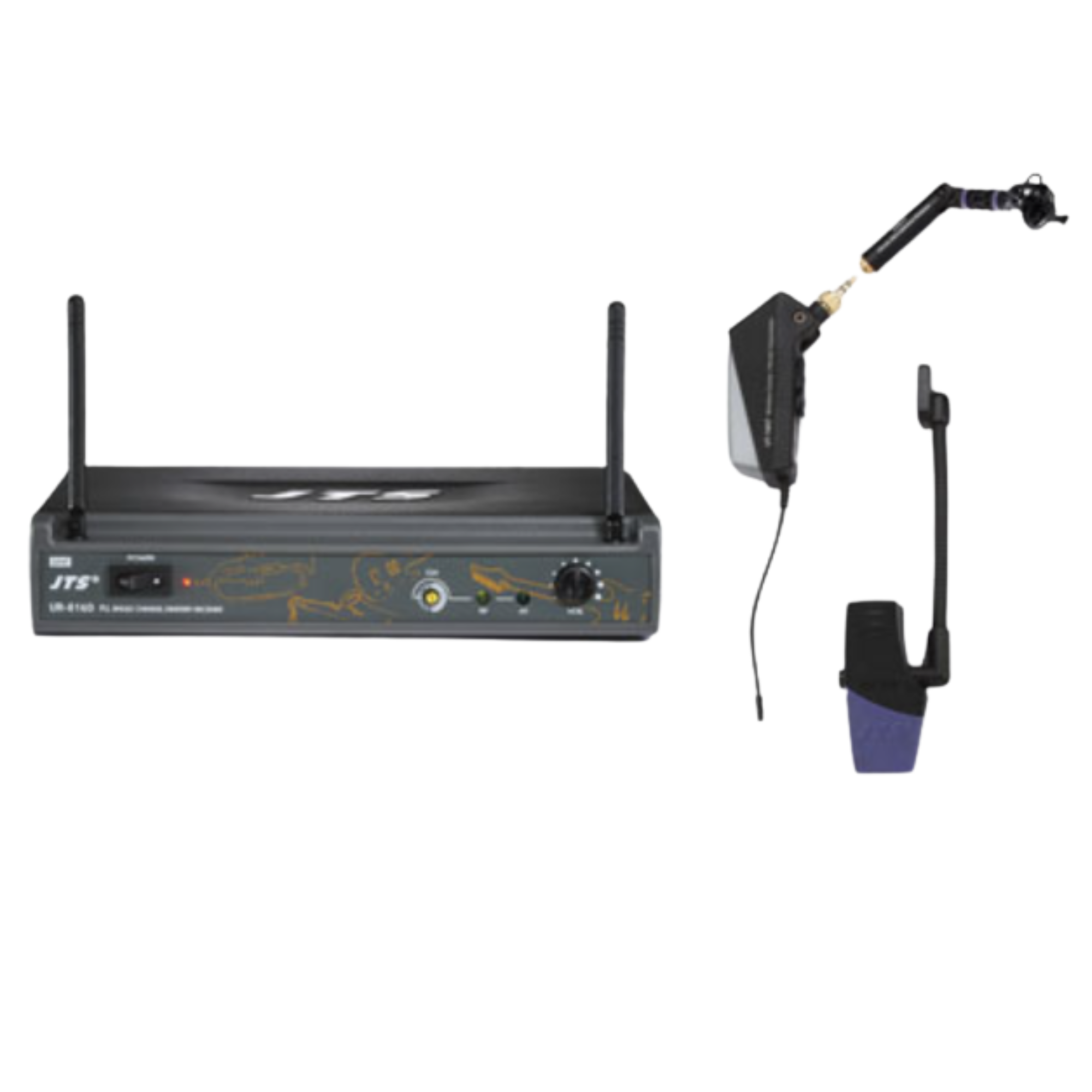 Sistema Inalambrico Guitarra/Saxo JTS UR-816D+UT-16GT+CLIP-UT+508GT