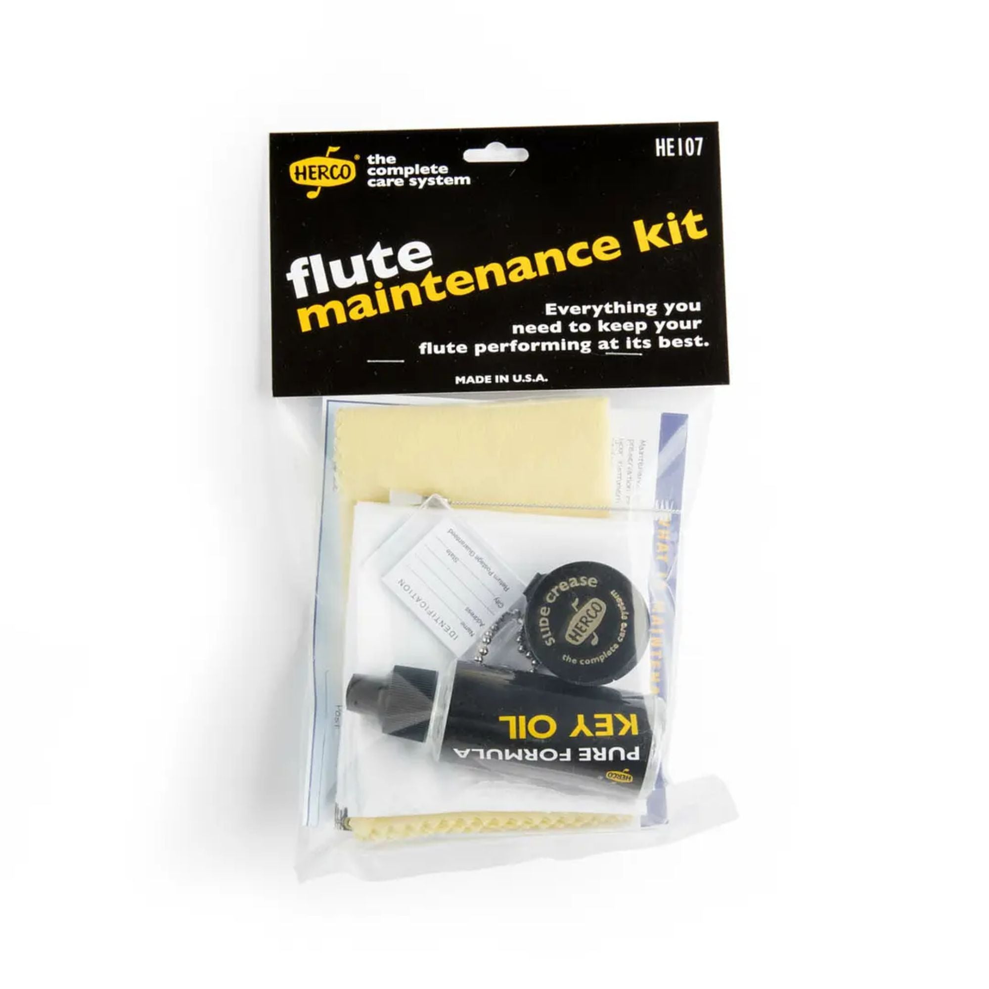 Kit de Limpieza Flauta Traversa Dunlop Herco HE-107