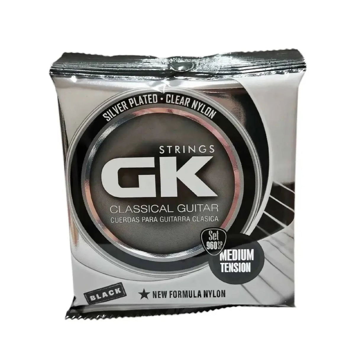 Set de Cuerdas Guitarra Clásica GK Silver 960SP