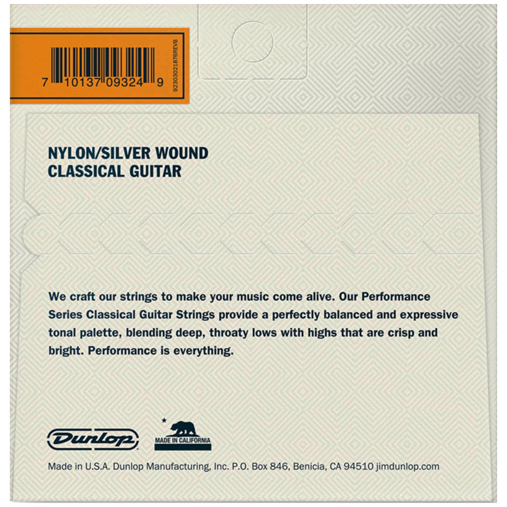 Set de Cuerdas Guitarra Clásica Dunlop DCV100 NS