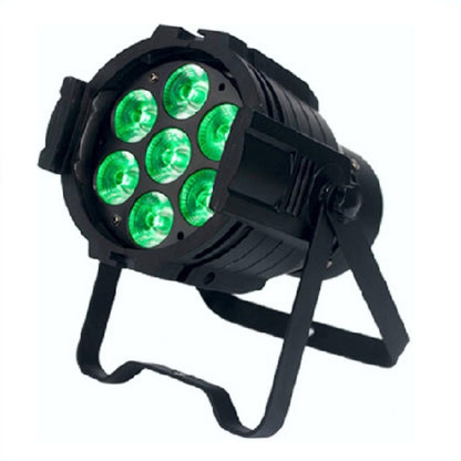 KIT 12 FOCOS LED 7X10W RGBW + CASE VLTG