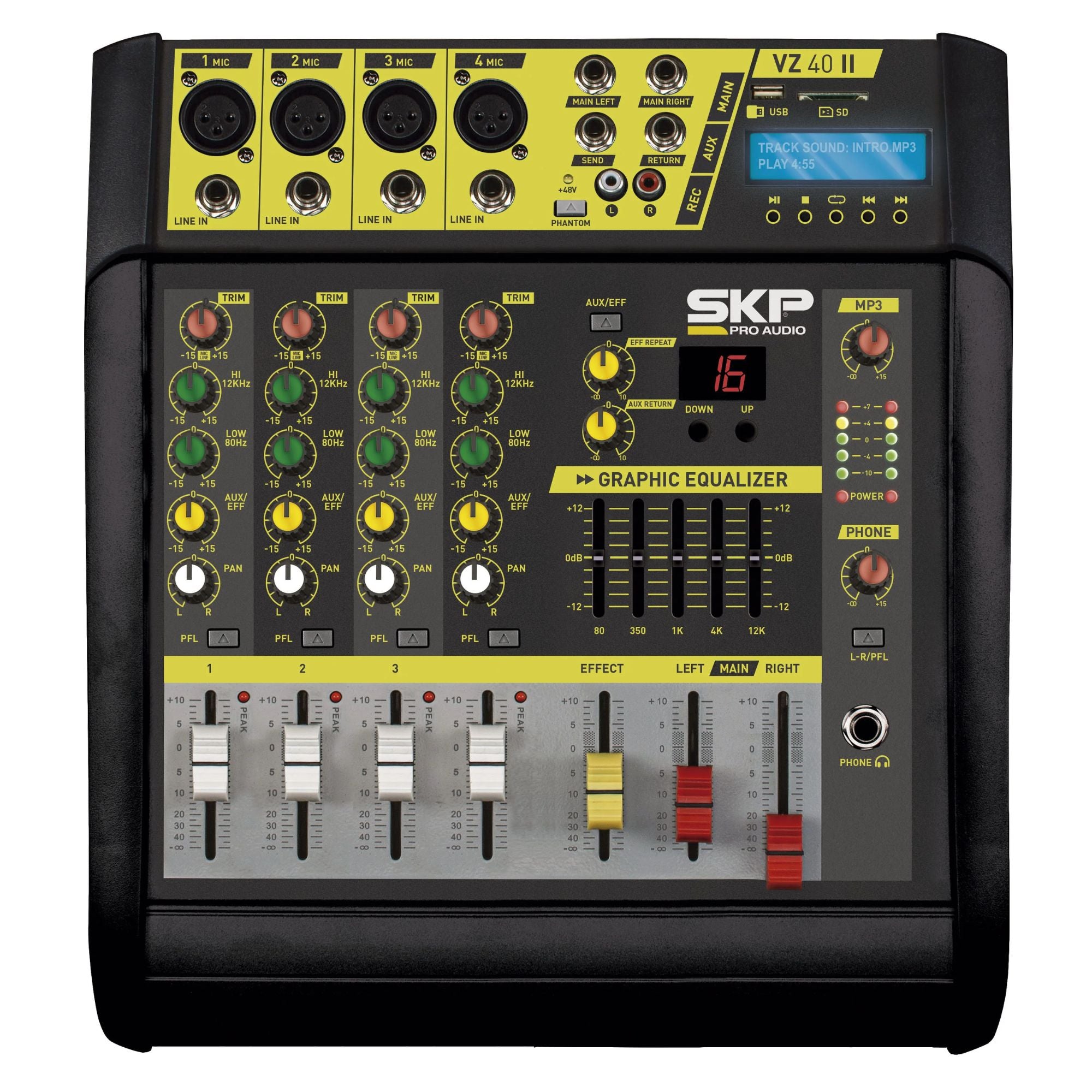 Power Mixer SKP VZ-40 II