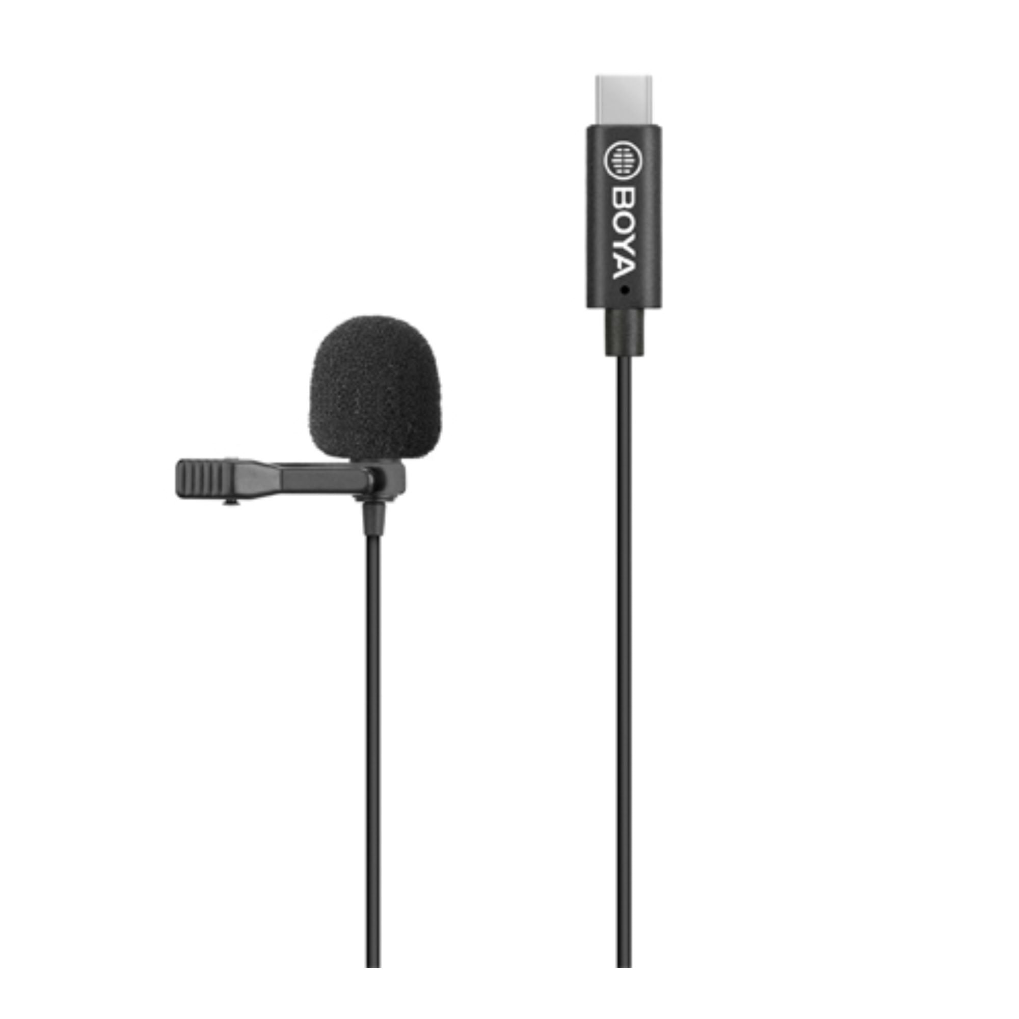 Microfono Lavalier c/Conector USB-C Boya BY-M3