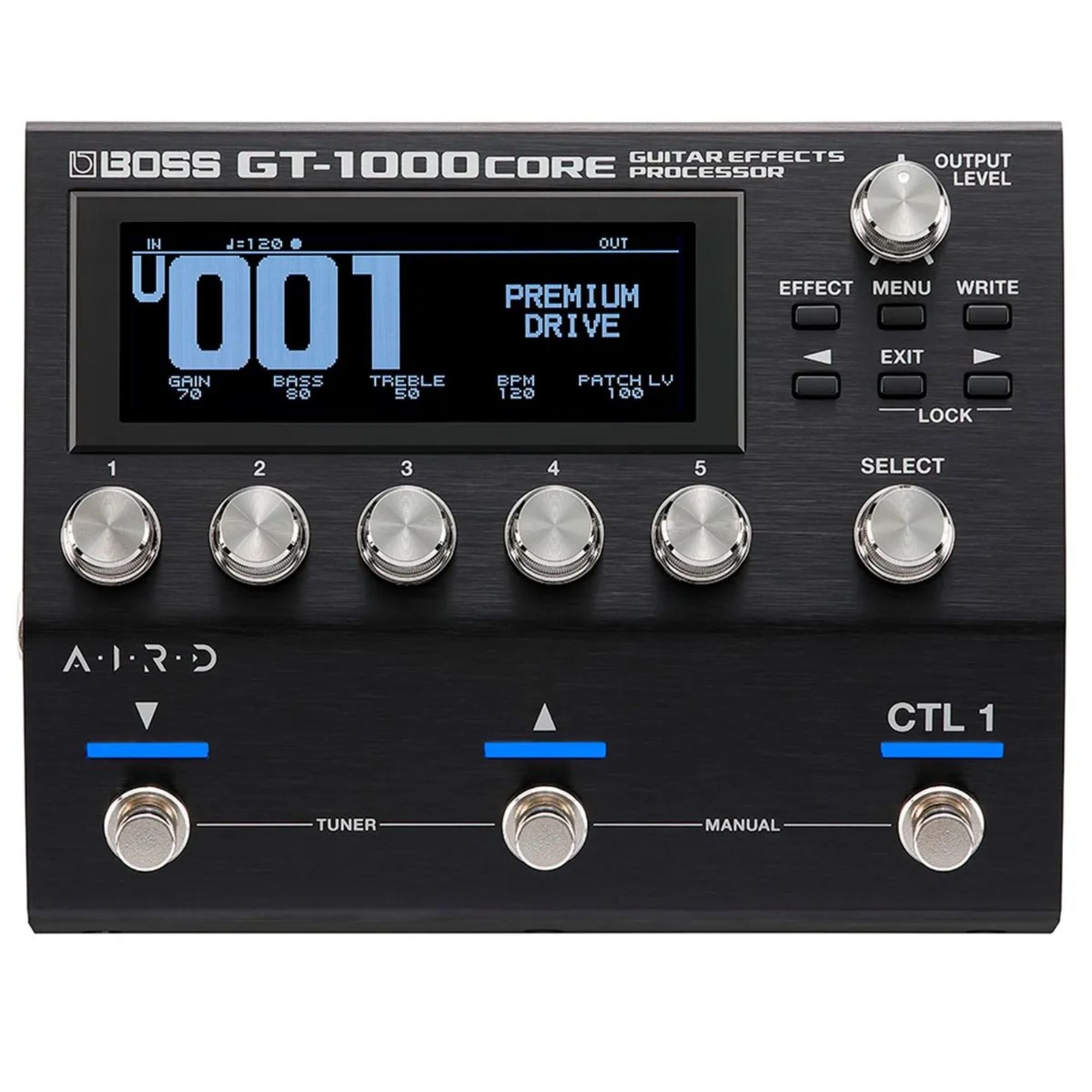 Pedalera Boss GT-1000 Core