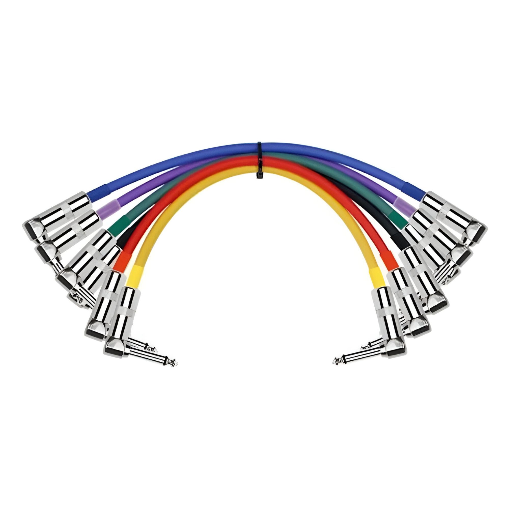 Set 6 Cables para efectos Kirlin LPV6-243-6