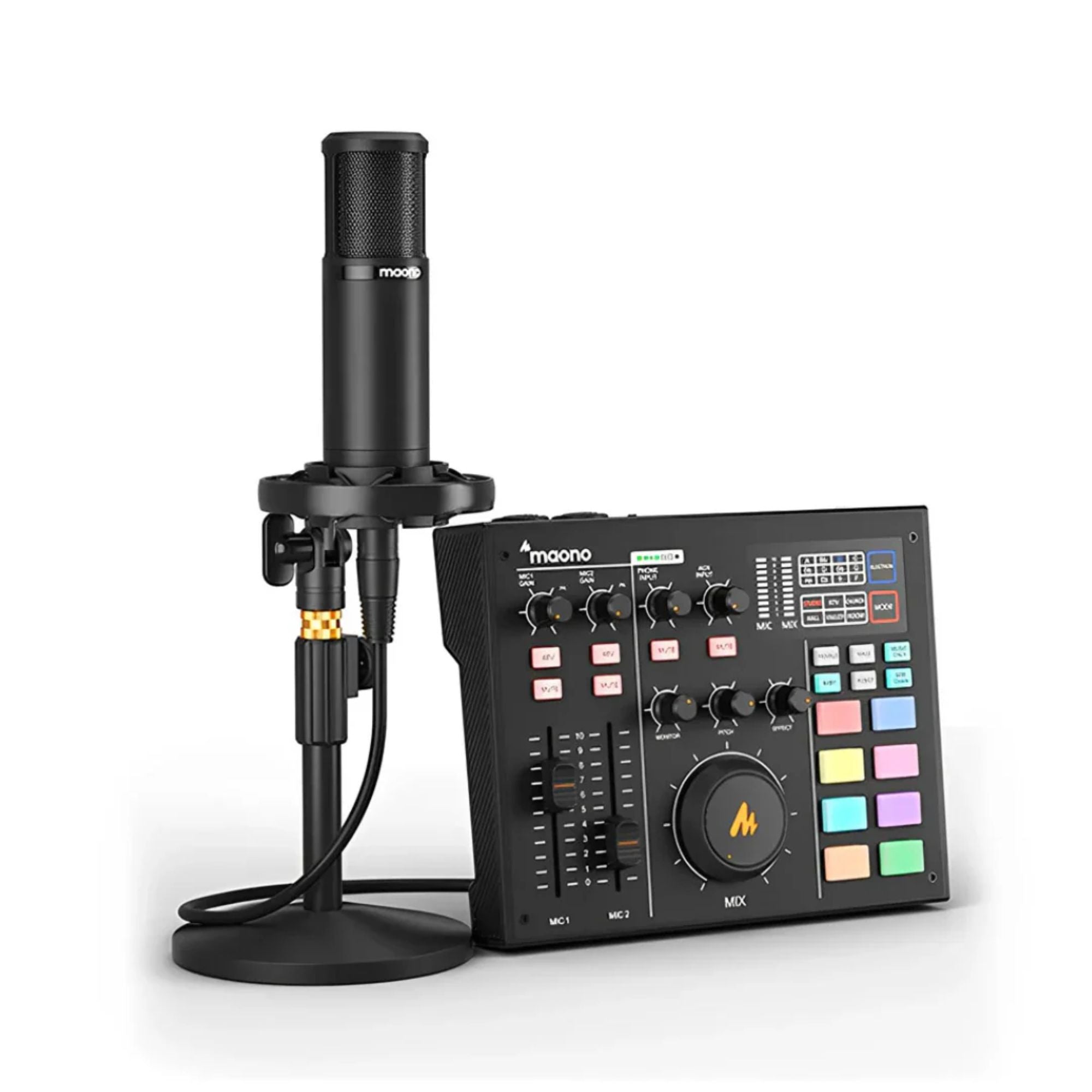 Set Micrófono - Interfaz MAONO AU-AM100-K1