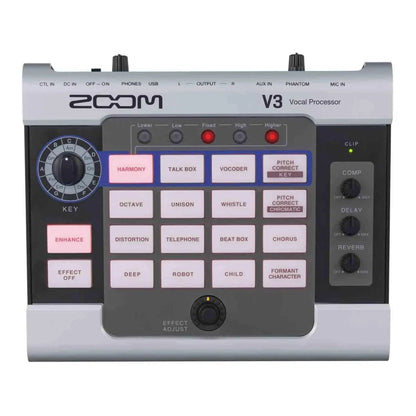 Procesador de Efectos Vocal Zoom V3