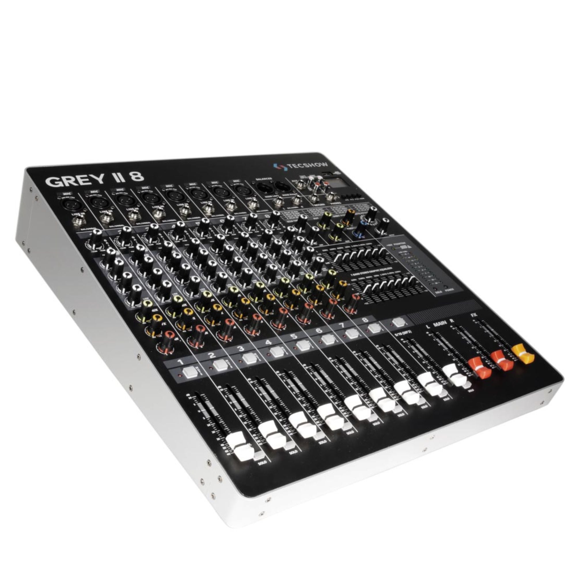 Mixer 8 Canales Tecshow GREY II 8