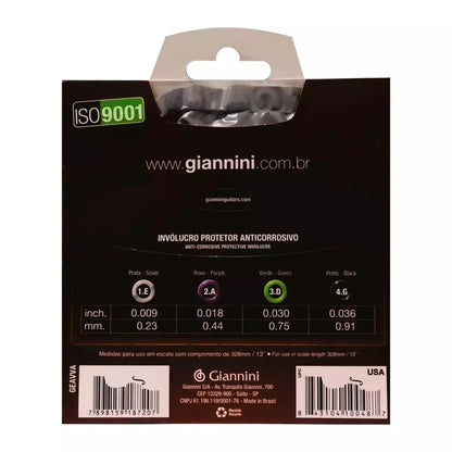 Set de Cuerdas Violín Giannini GEAVVA 4/4