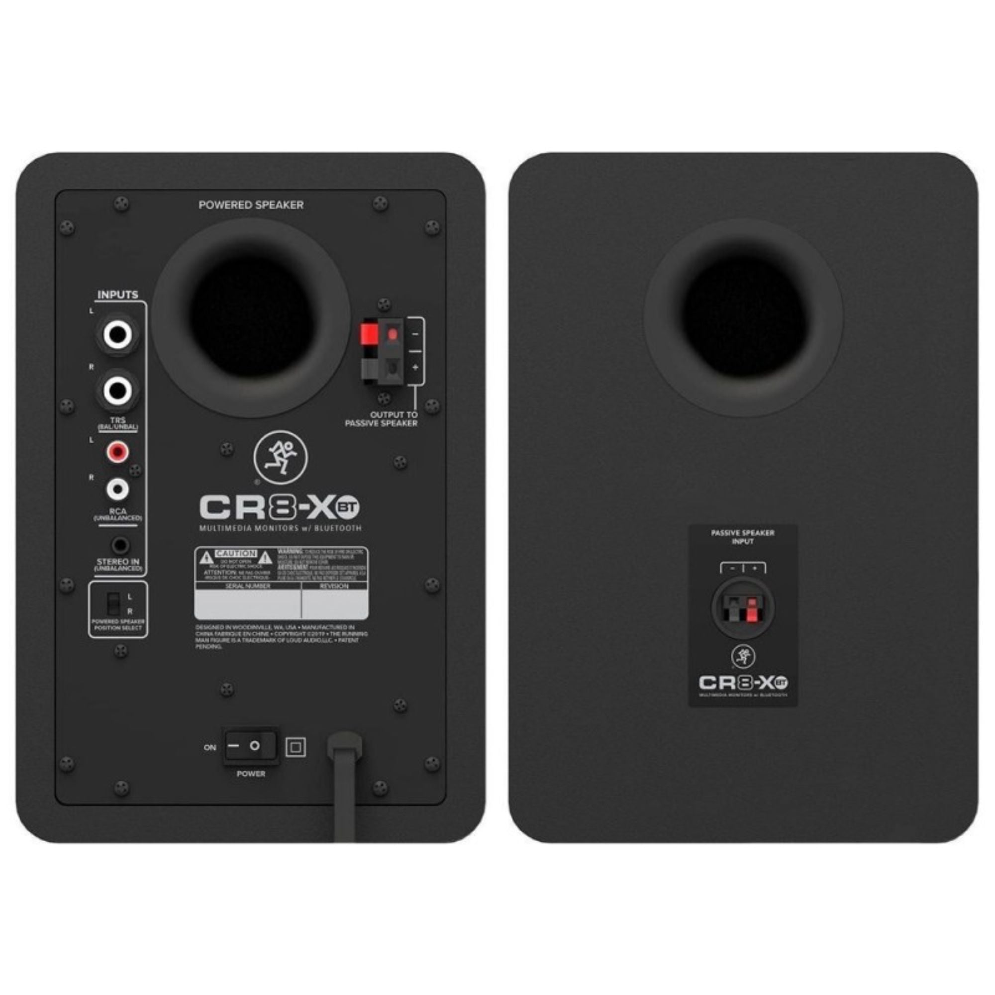 Monitor Activo de Estudio (Par) Mackie CR8-XBT