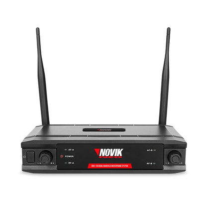 Micrófono Inalámbrico Mano Doble Novik UNK-330