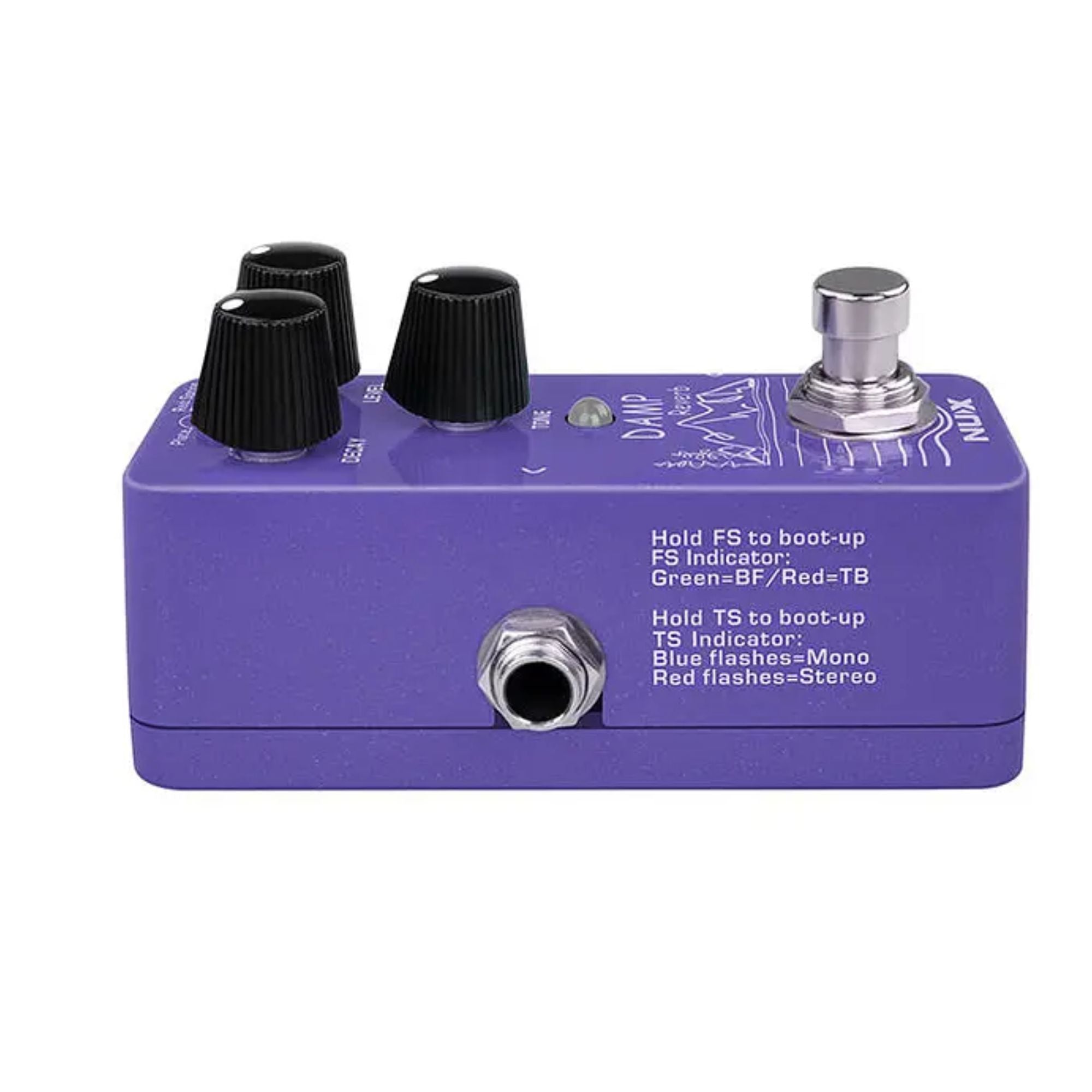 Pedal Efecto Mini Damp Reverb NUX NRV-3