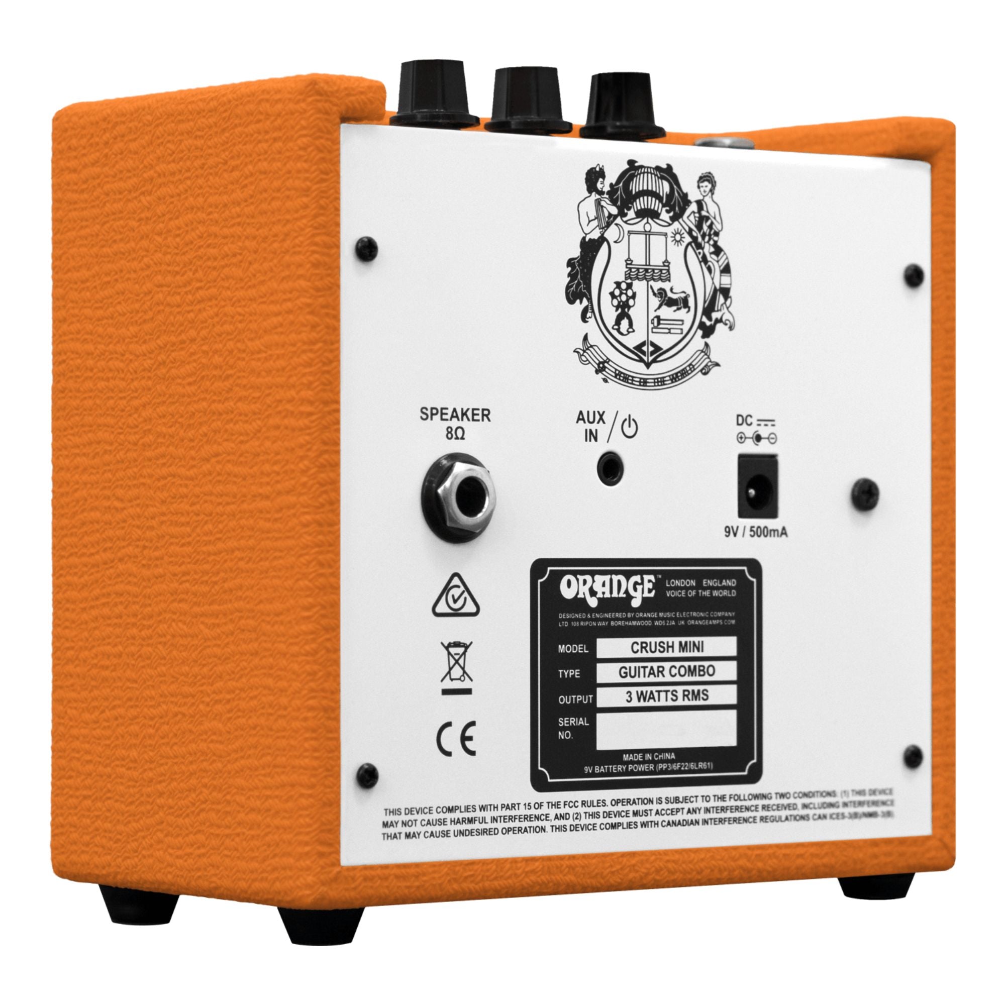 Amplificador de Guitarra Eléctrica Orange OS-D-CRUSH MINI 3W