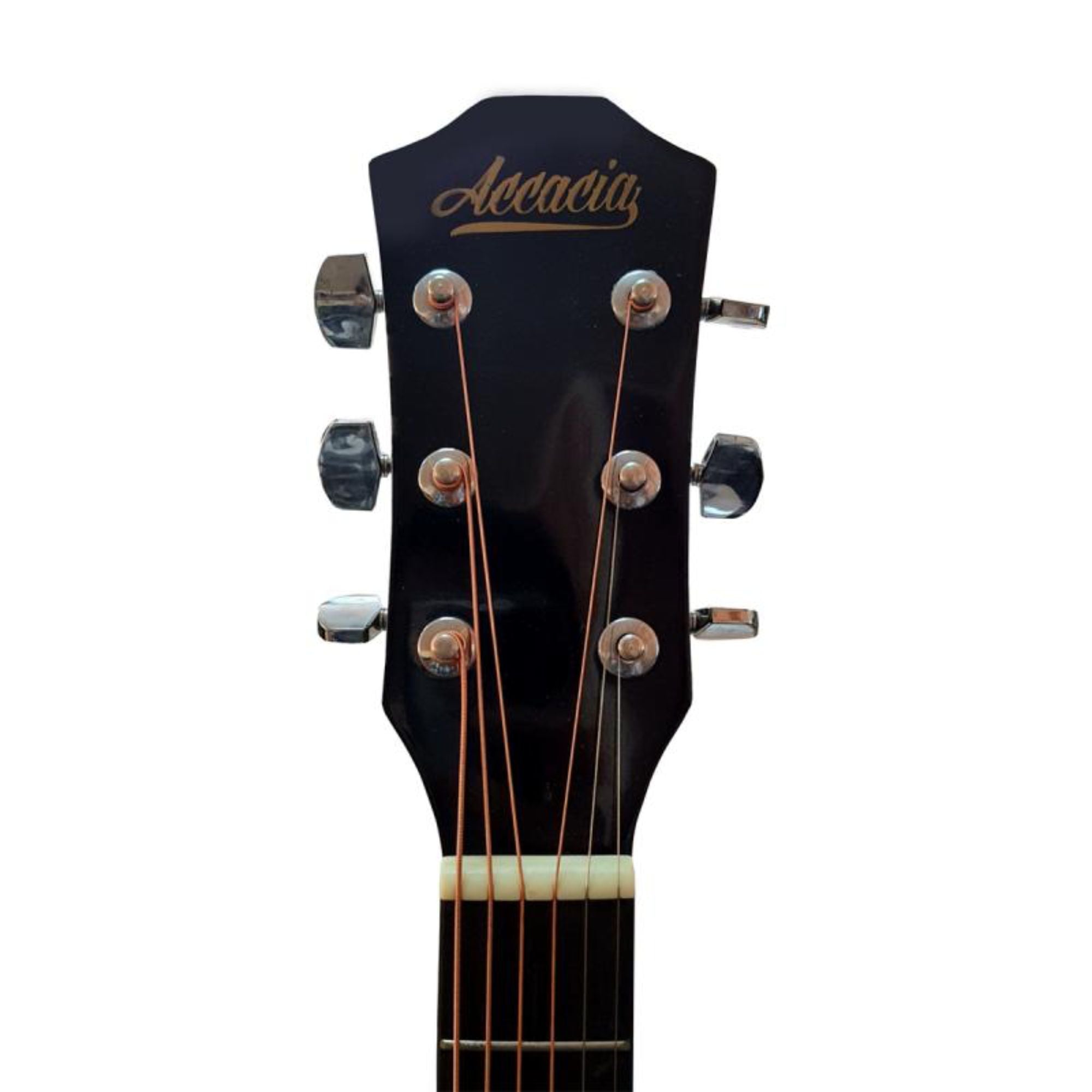 Guitarra E/A Folk Accacia AF229EQ BK