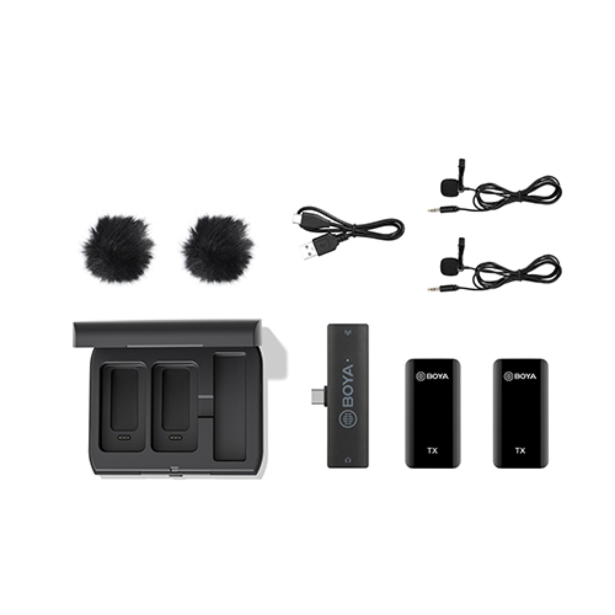 Microfono Inalambrico Doble USB-C Boya BY-XM6-K6