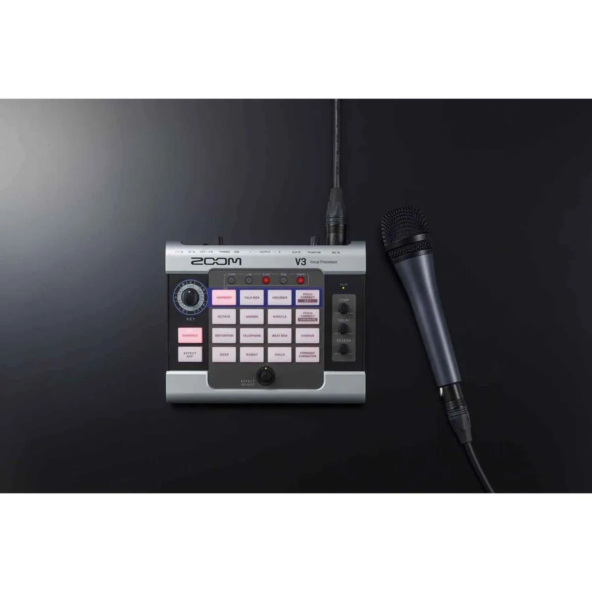 Procesador de Efectos Vocal Zoom V3