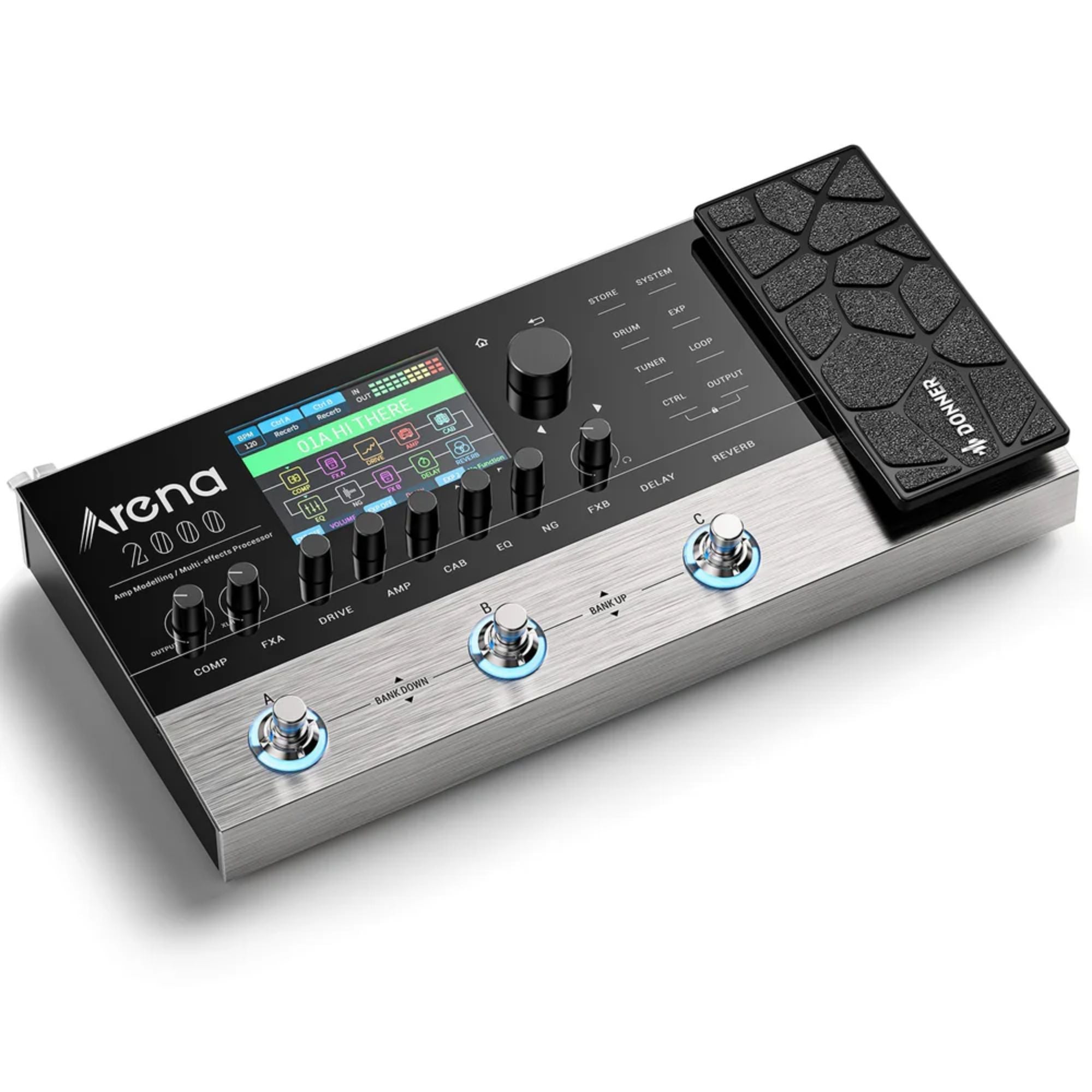 Pedal Multiefecto Donner ARENA 2000
