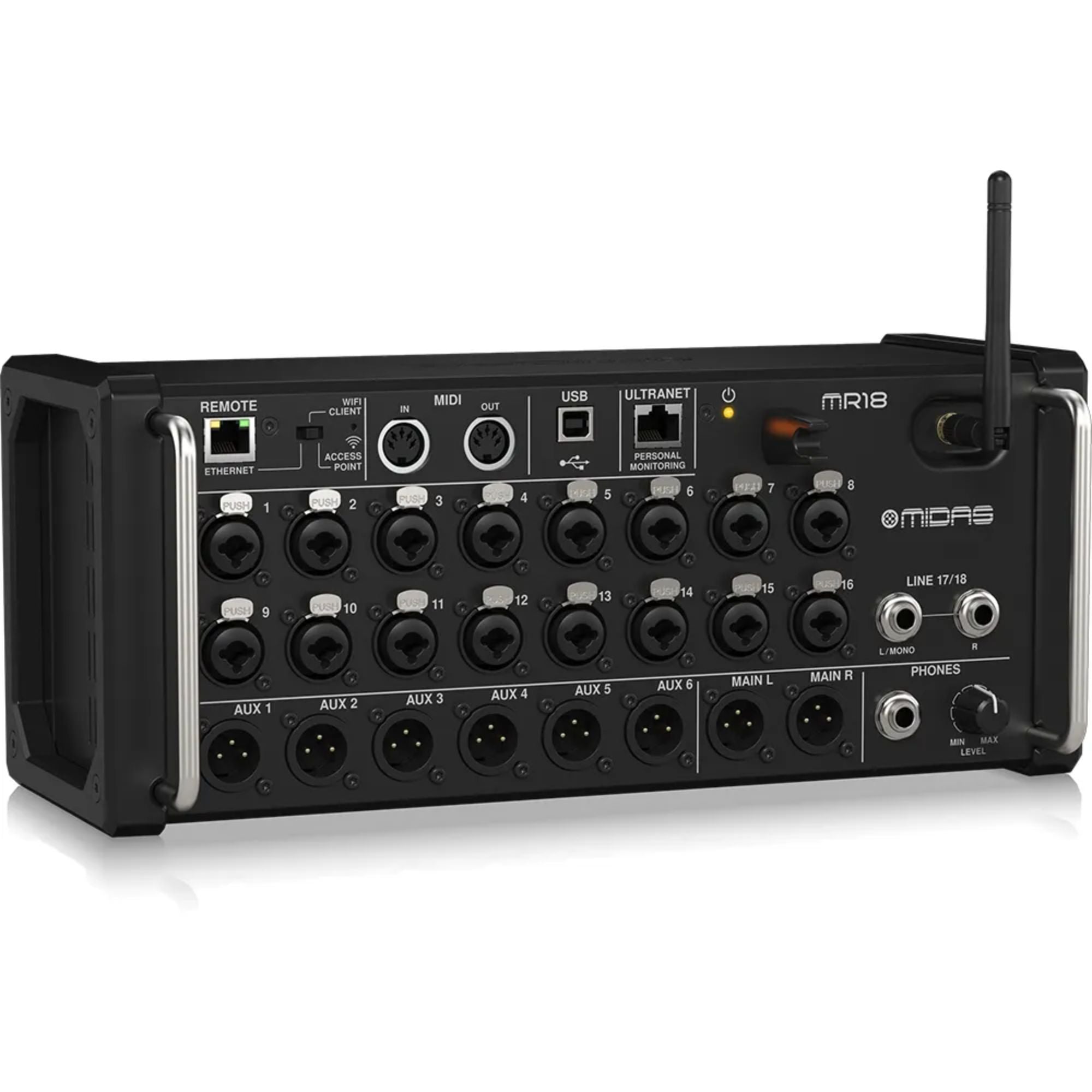Mixer Digital Rack Midas MR18 – Bemol Music