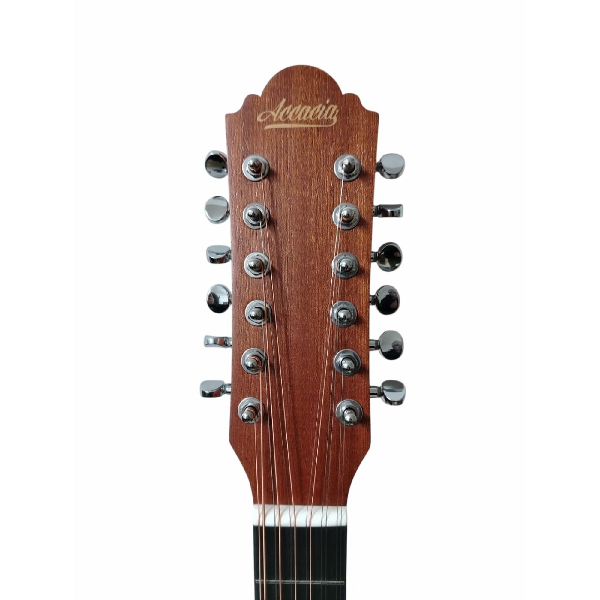 Bajo Sexto E/A C/Funda Accacia AF16CE-12C