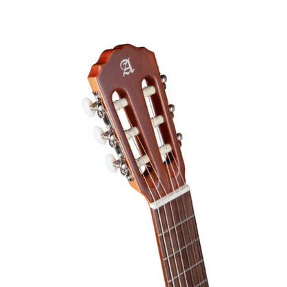 Guitarra Clásica 1C Black Satin + Funda 4/4 10 Mm Alhambra