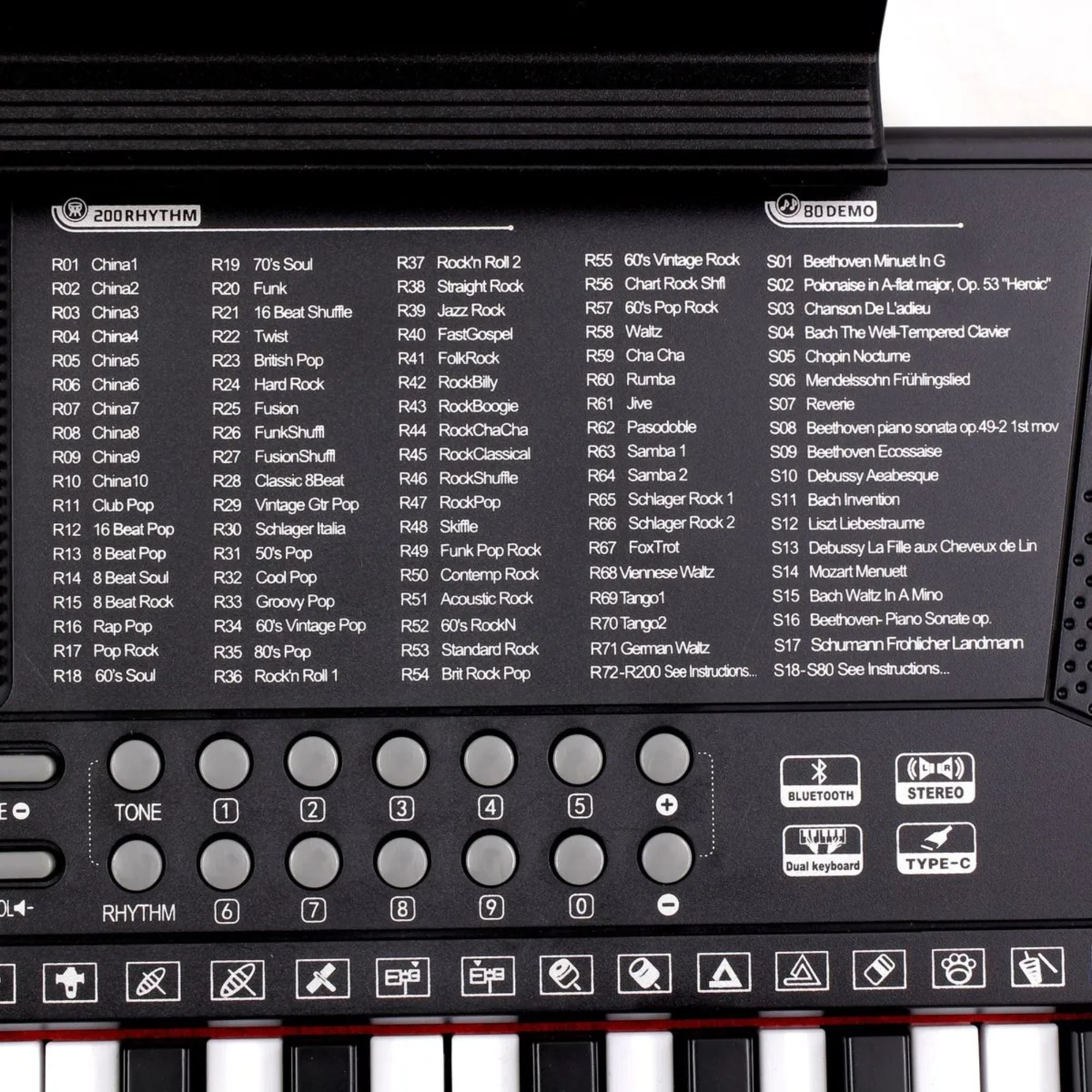 Teclado 61 Teclas Walters BD-683D