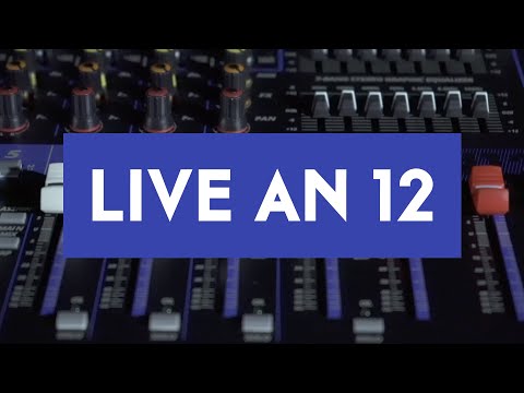 Mixer 12 Canales Audiolab LIVE AN12