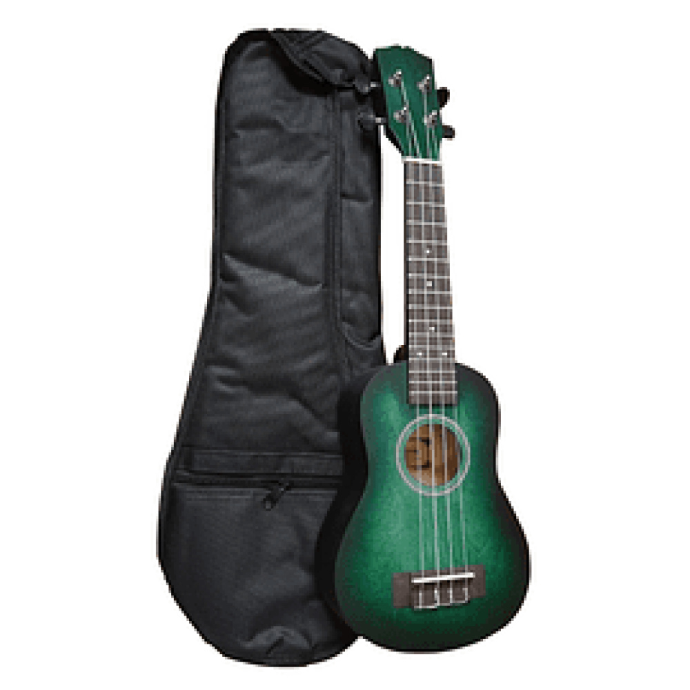 Ukelele Soprano Accacia AU-H01A GREEN