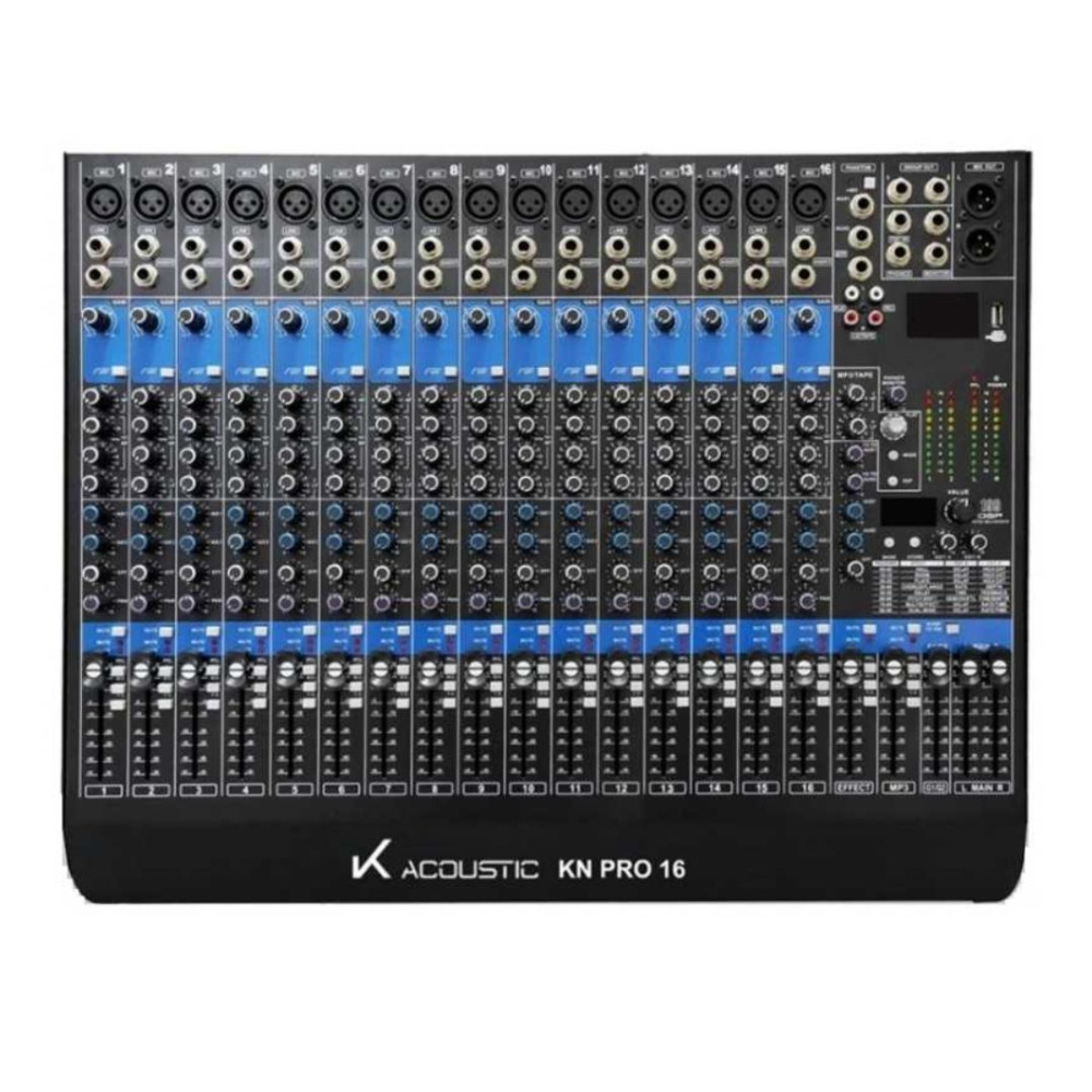 Mixer Análogo K-Acoustic KN PRO16