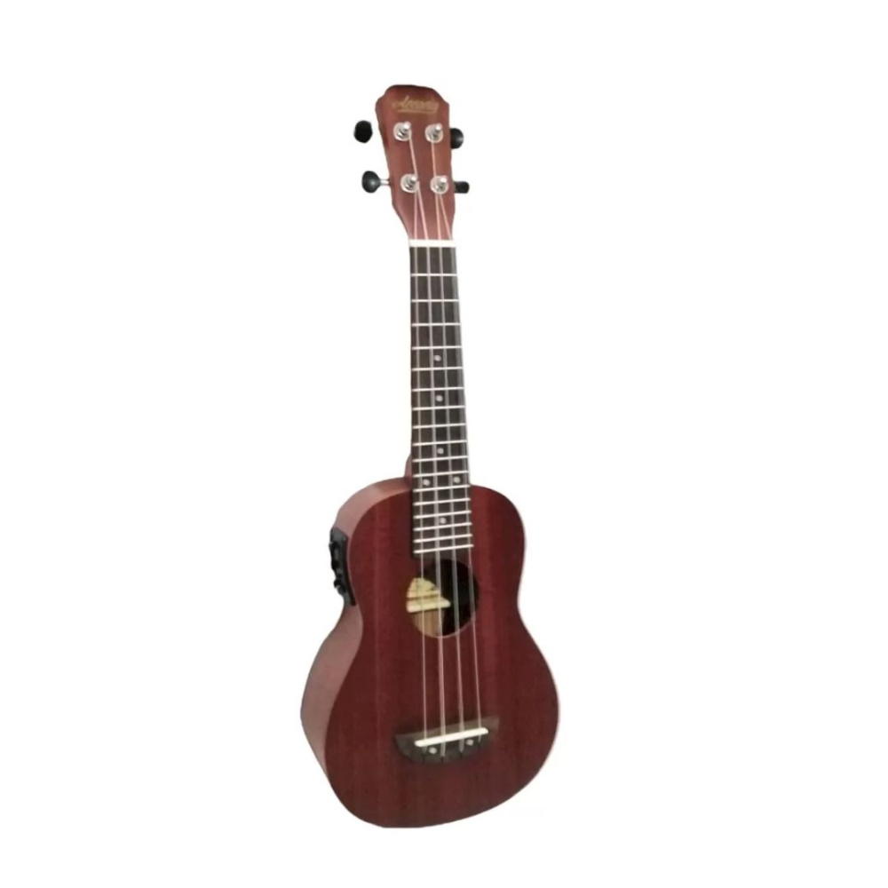 Ukelele E/A Soprano Caoba C/Funda Accacia AUO7L-21EQ