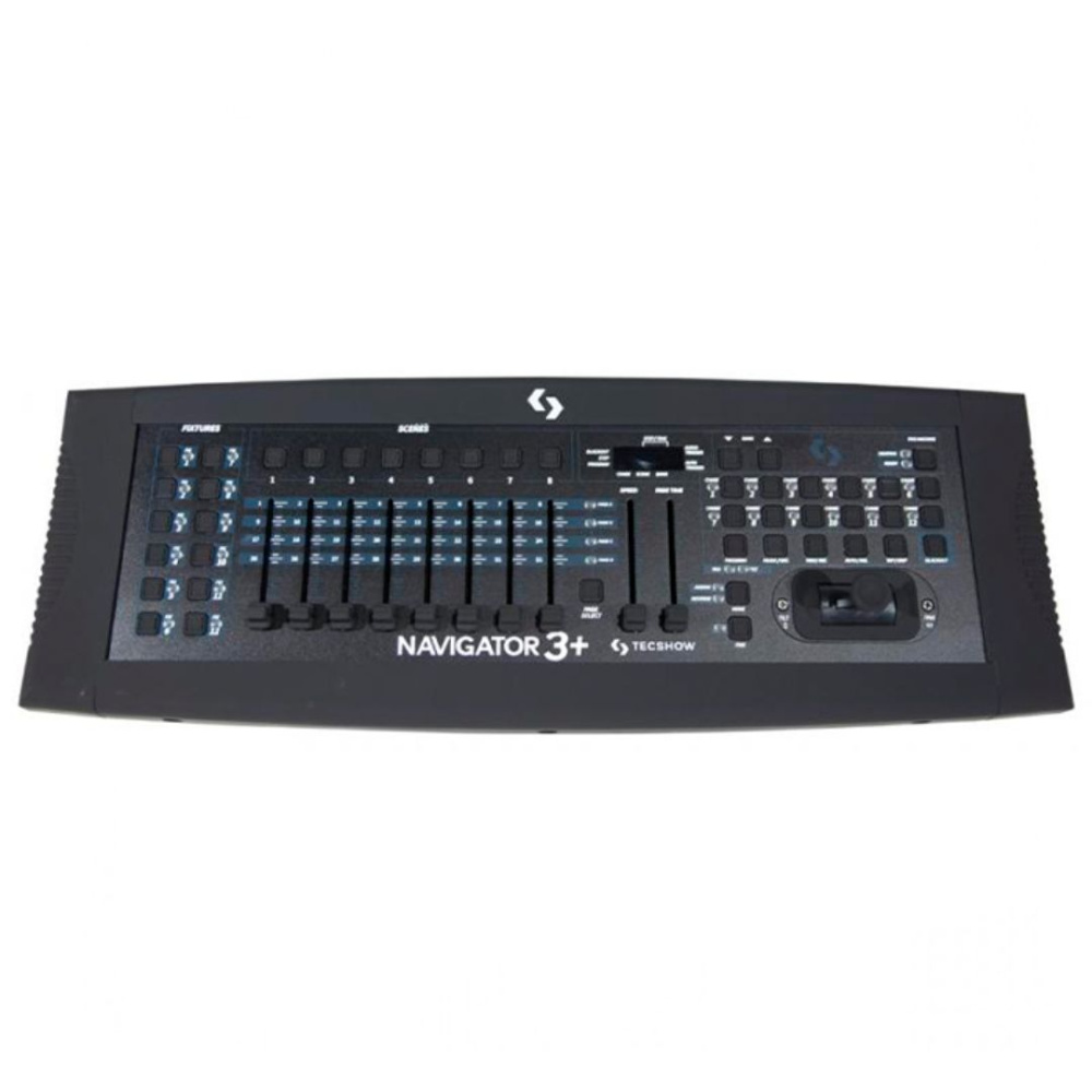 Controlador DMX y MIDI 384 Tecshow Navigator 3+