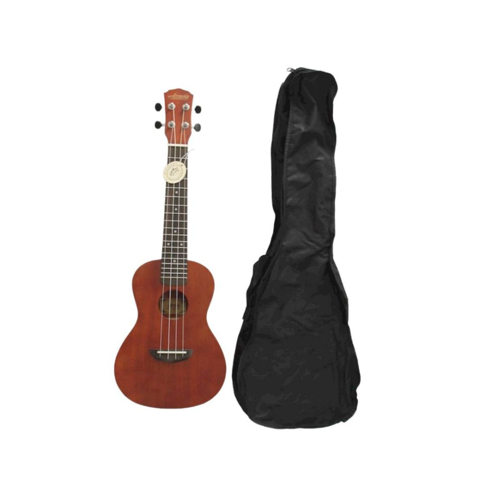 Ukelele Soprano Caoba C/Funda Accacia AUO7L-21 - Imagen 2