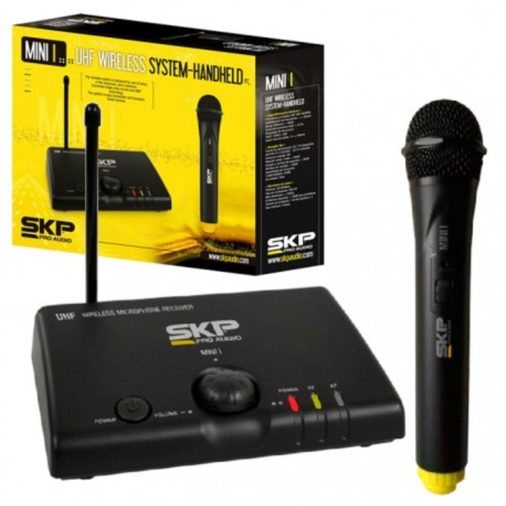 Micrófono Inalámbrico Mano UHF SKP MINI I